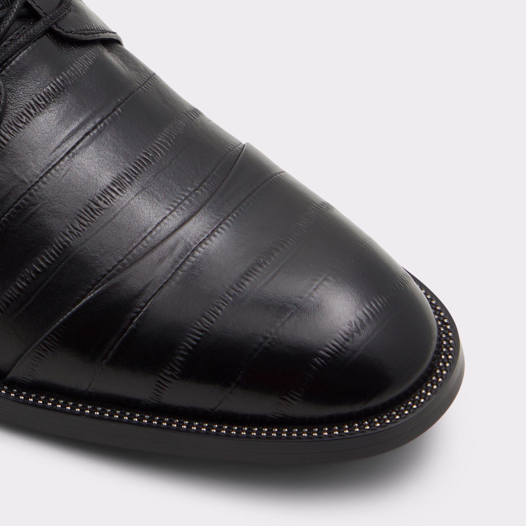 Tuxido Black Leather Embossed Men's Oxfords & Lace-ups | ALDO Canada