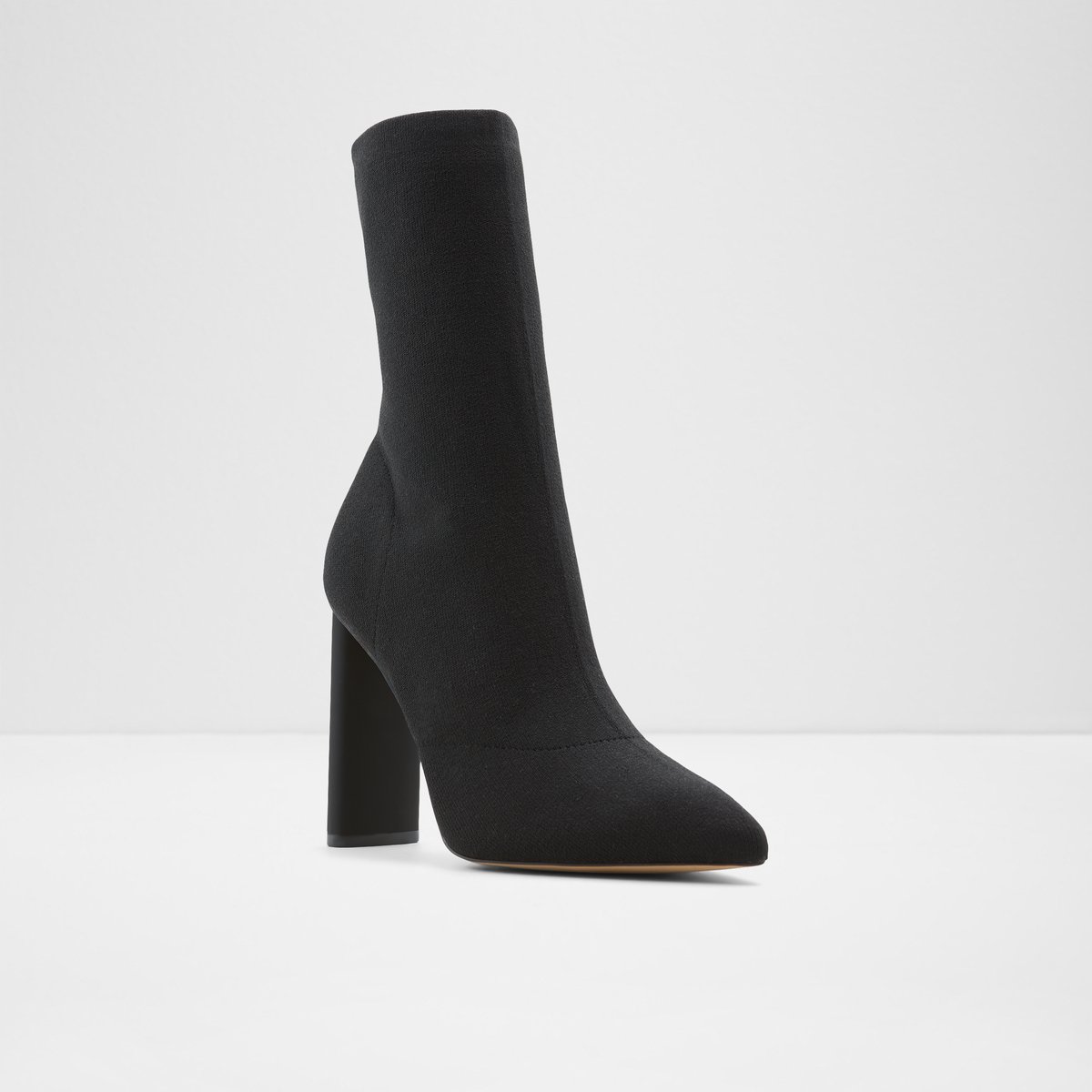 black sock boots aldo