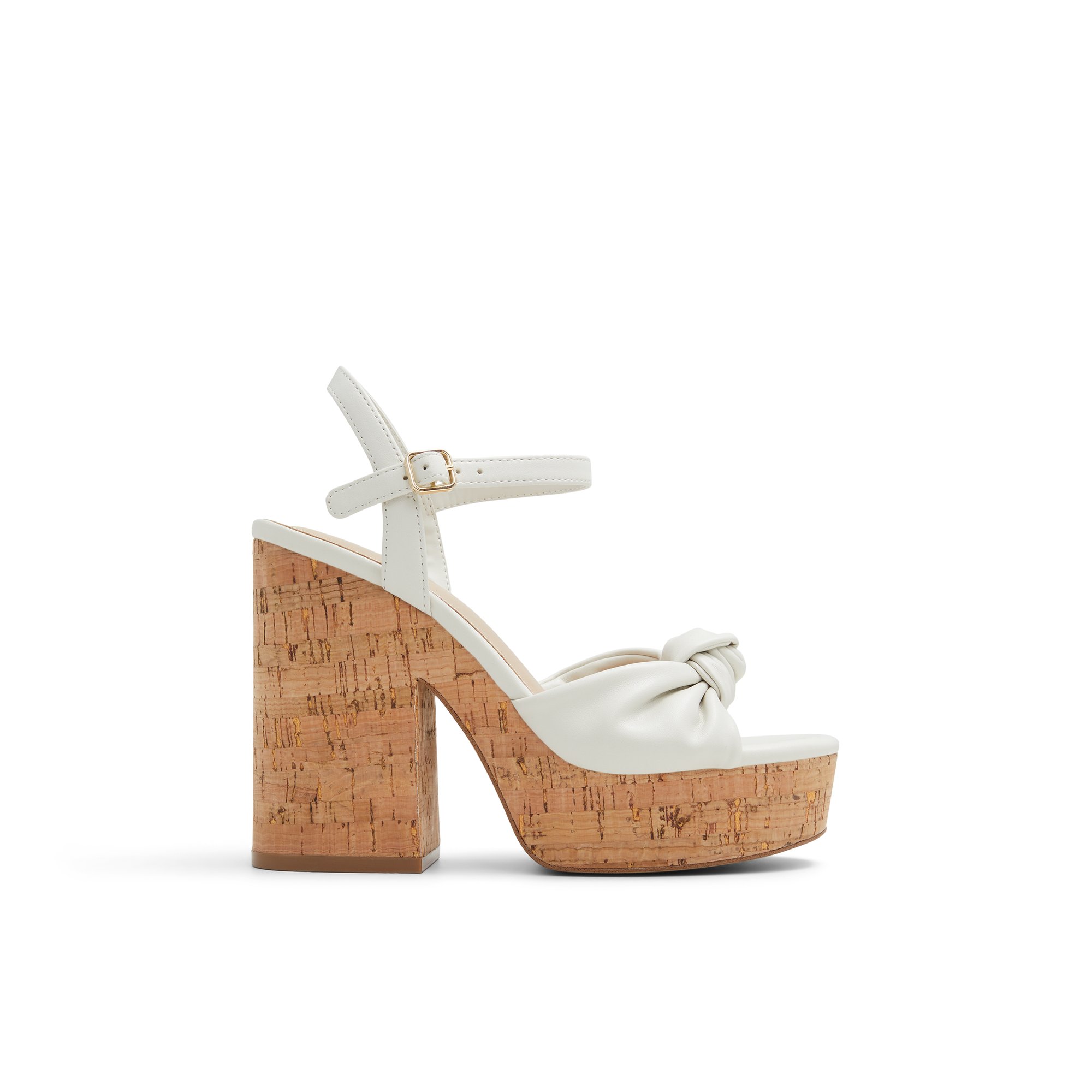 ALDO Ulialdan - Women's Platform Sandal Sandals - White