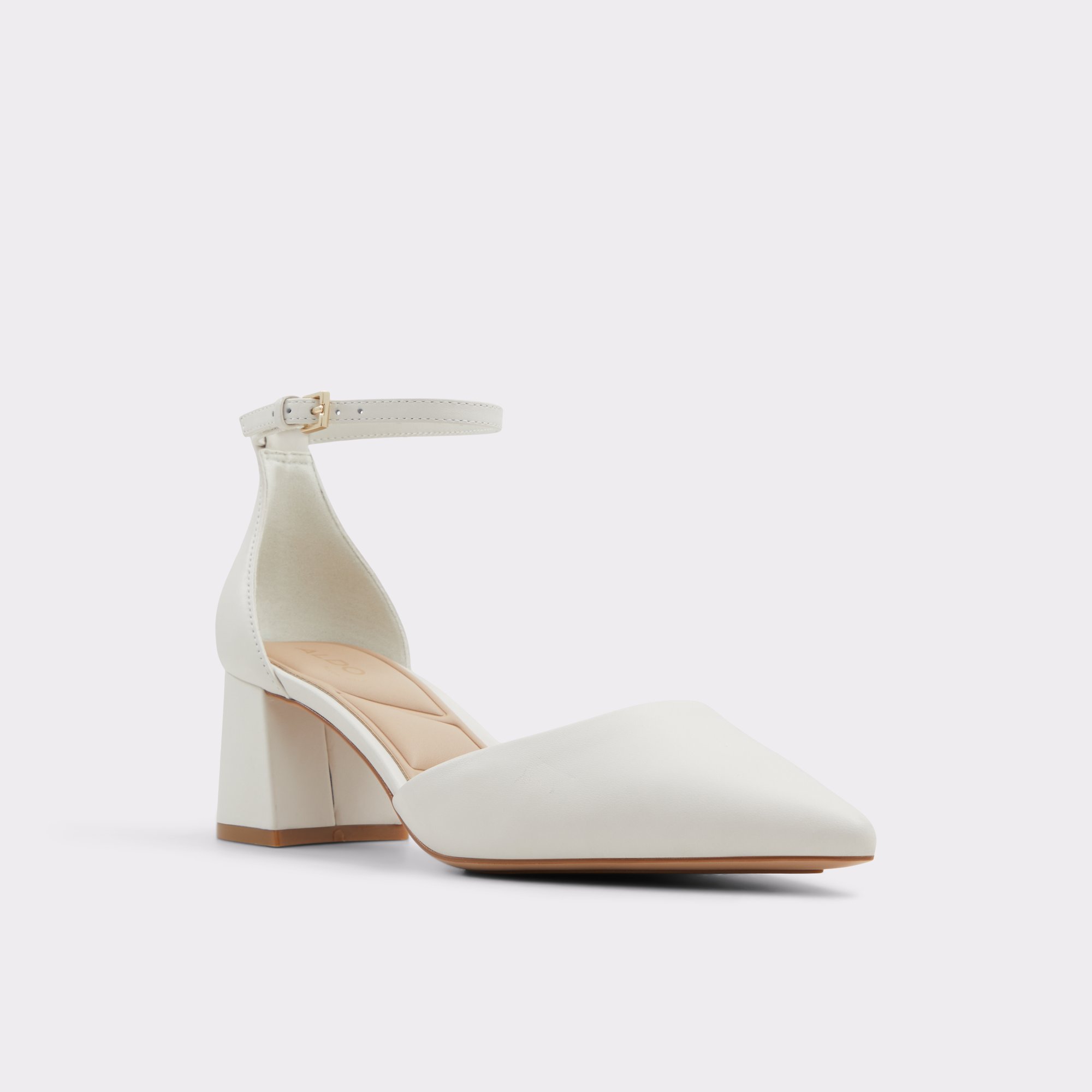 Uneral White/Bone Women's Block heels | ALDO Canada