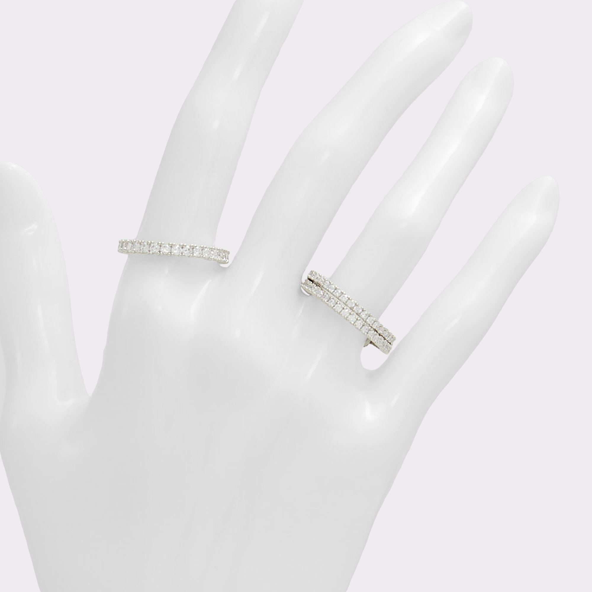 Uniawienmini Silver/Clear Multi Women's Rings | ALDO Canada