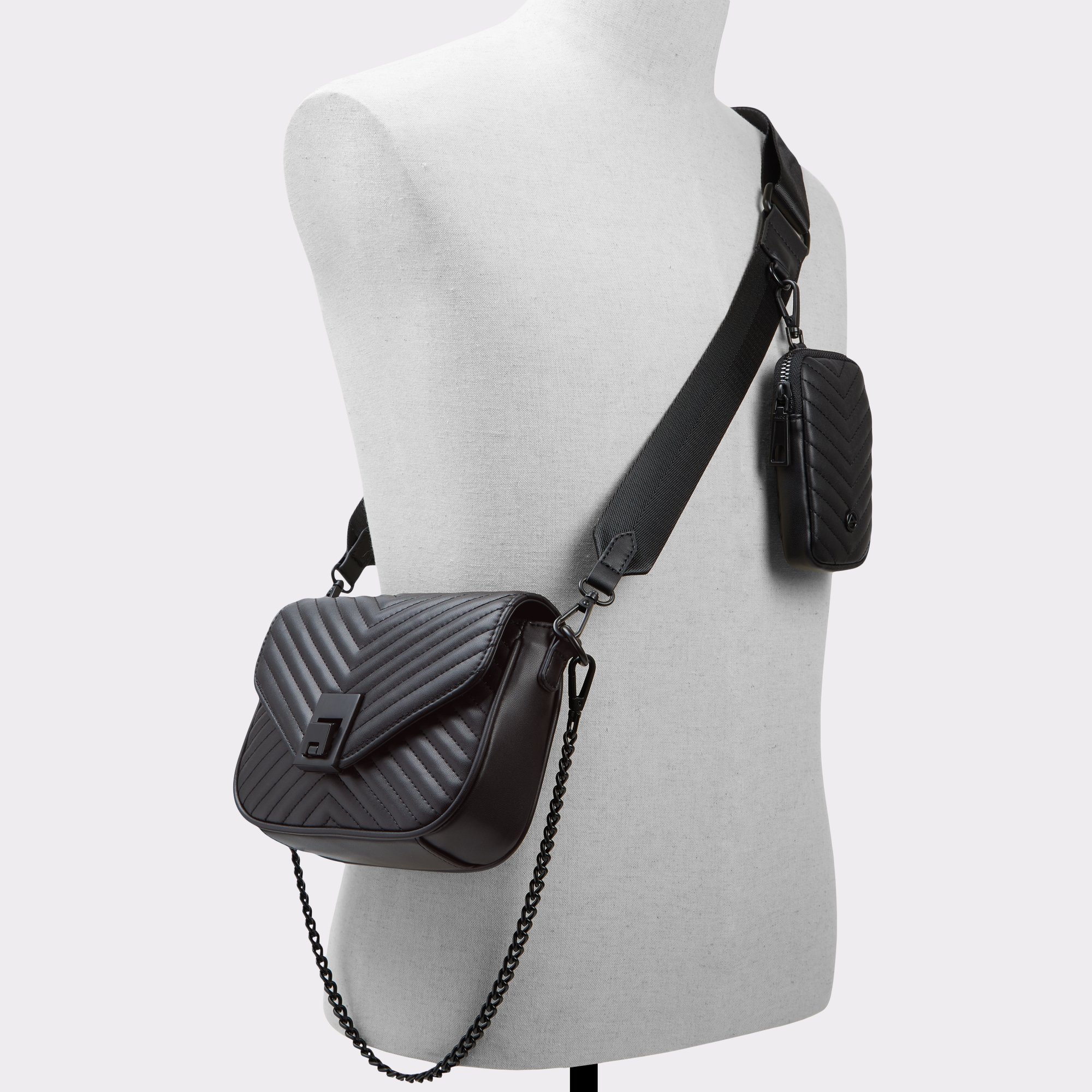 Unilaax Black/Black Women's Crossbody Bags | ALDO US