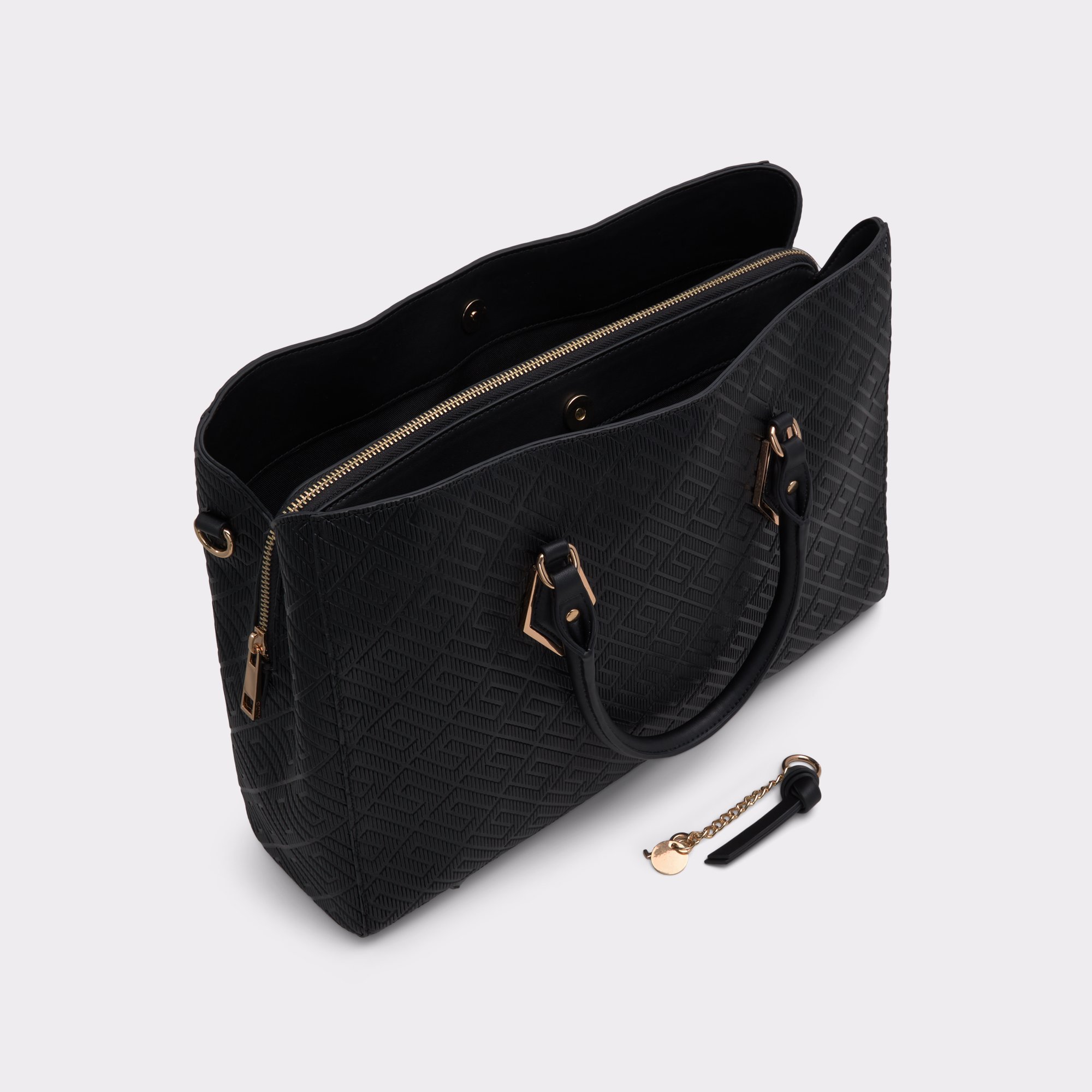 【追跡あり!】ALDO Vaeliix モノグラム ディテール トートバッグ Vaeliix Black Women's Tote & Satchel bags | ALDO Canada