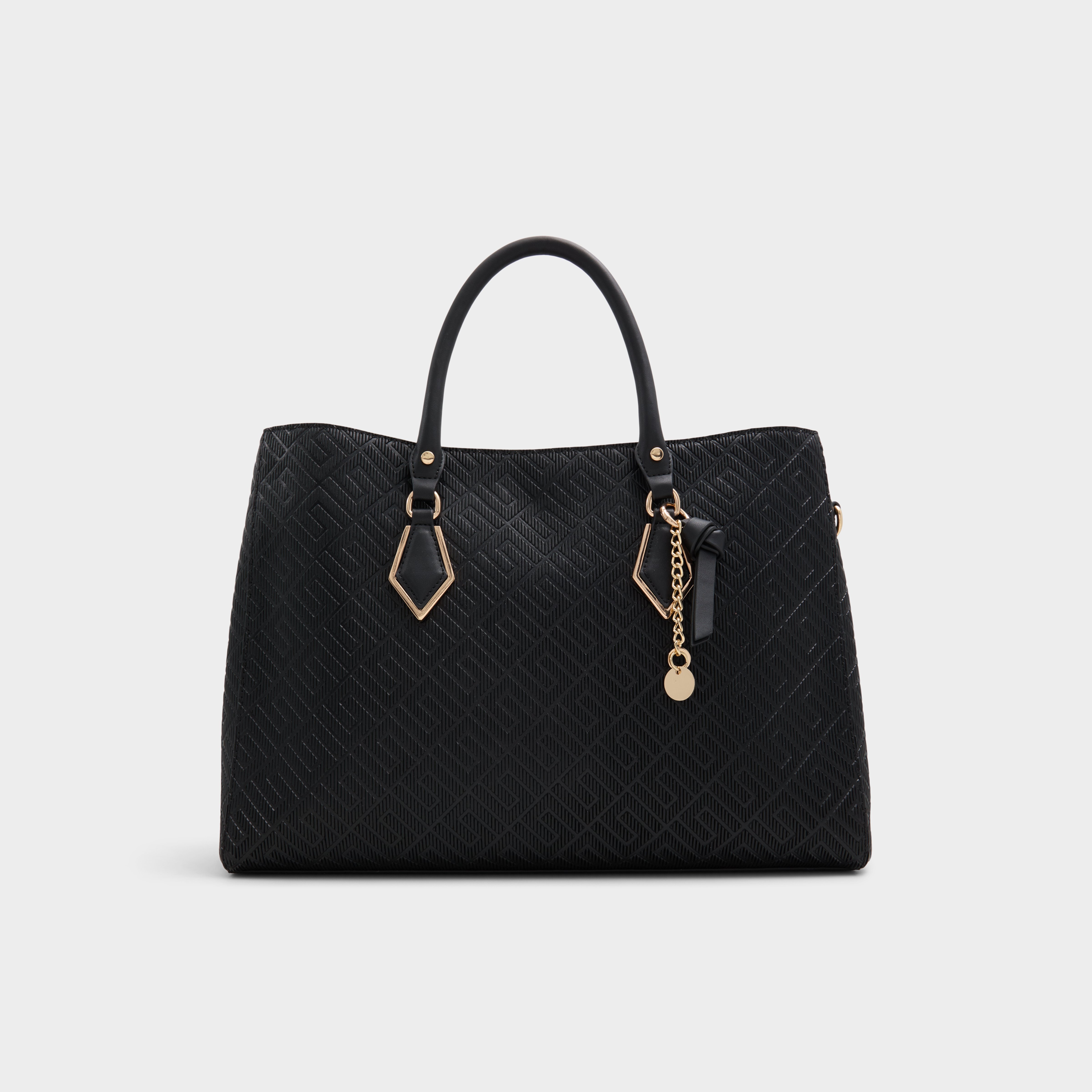 【ALDO】収納たくさん☆Vaeliix☆モノグラム・2wayトートバッグ Vaeliix Black Women's Tote & Satchel bags | ALDO Canada