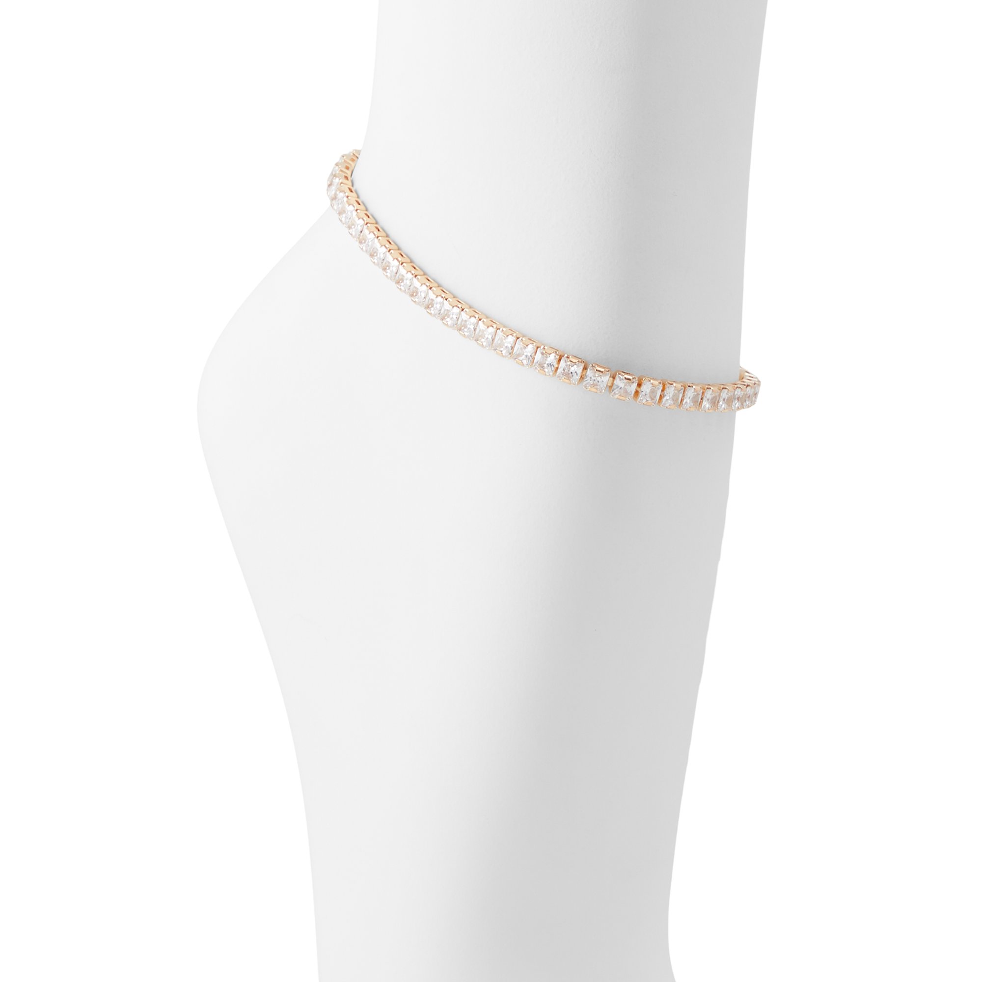 Image of ALDO Valentinaw - Women's Anklet Jewelry - Gold-Clear