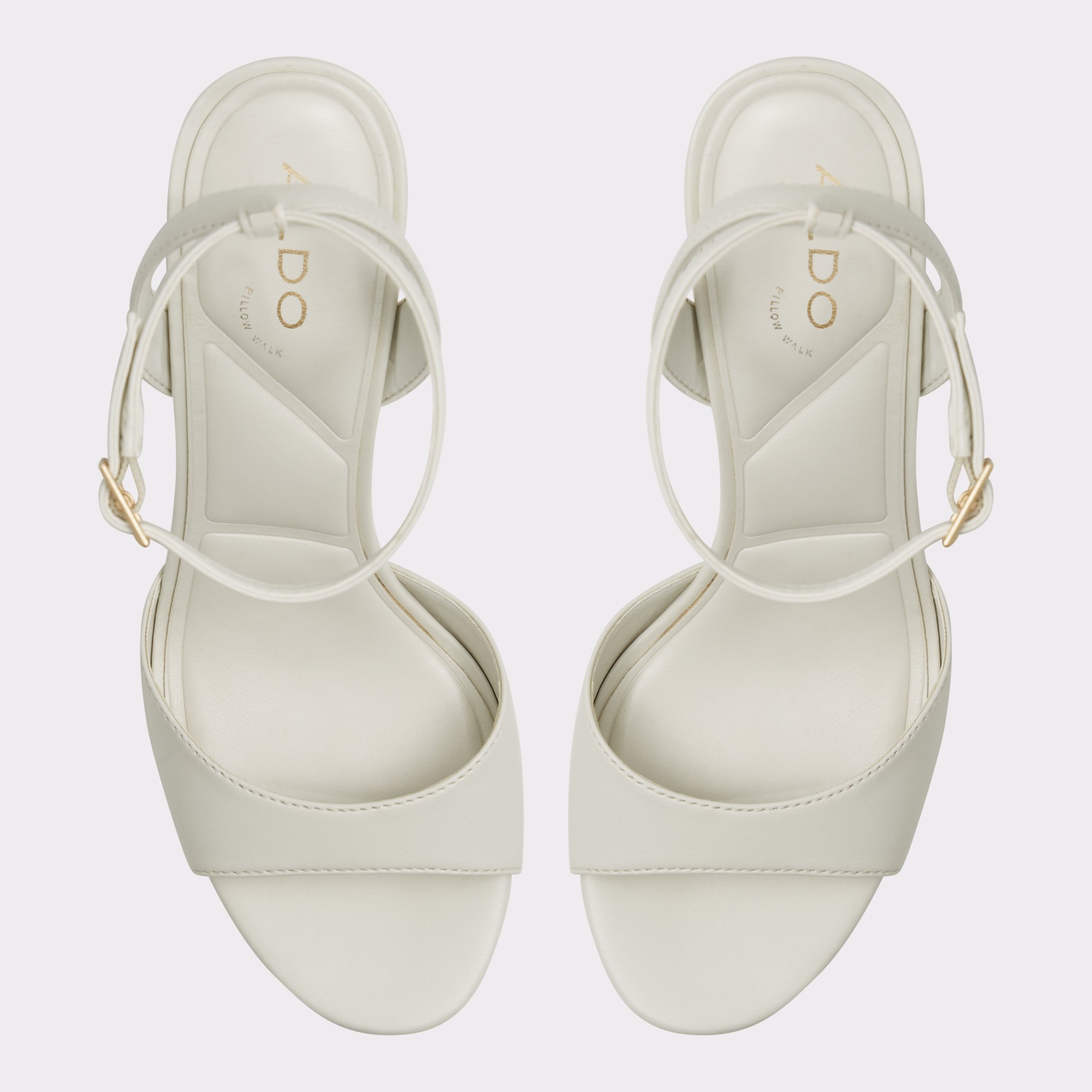 ALDO*美脚*アンクルストラップ*ブロックヒール*サンダル/Valoria Valoria White Women's Platforms & Wedges | ALDO US