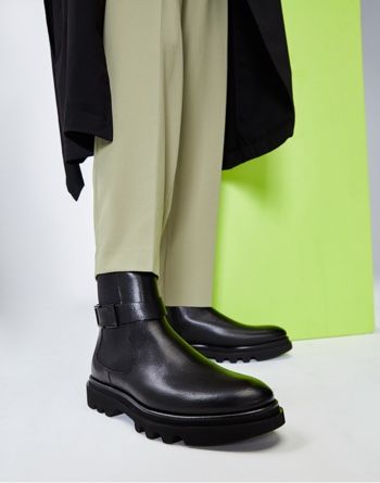 알도 부츠 ALDO Verdi Black Mens Dress boots