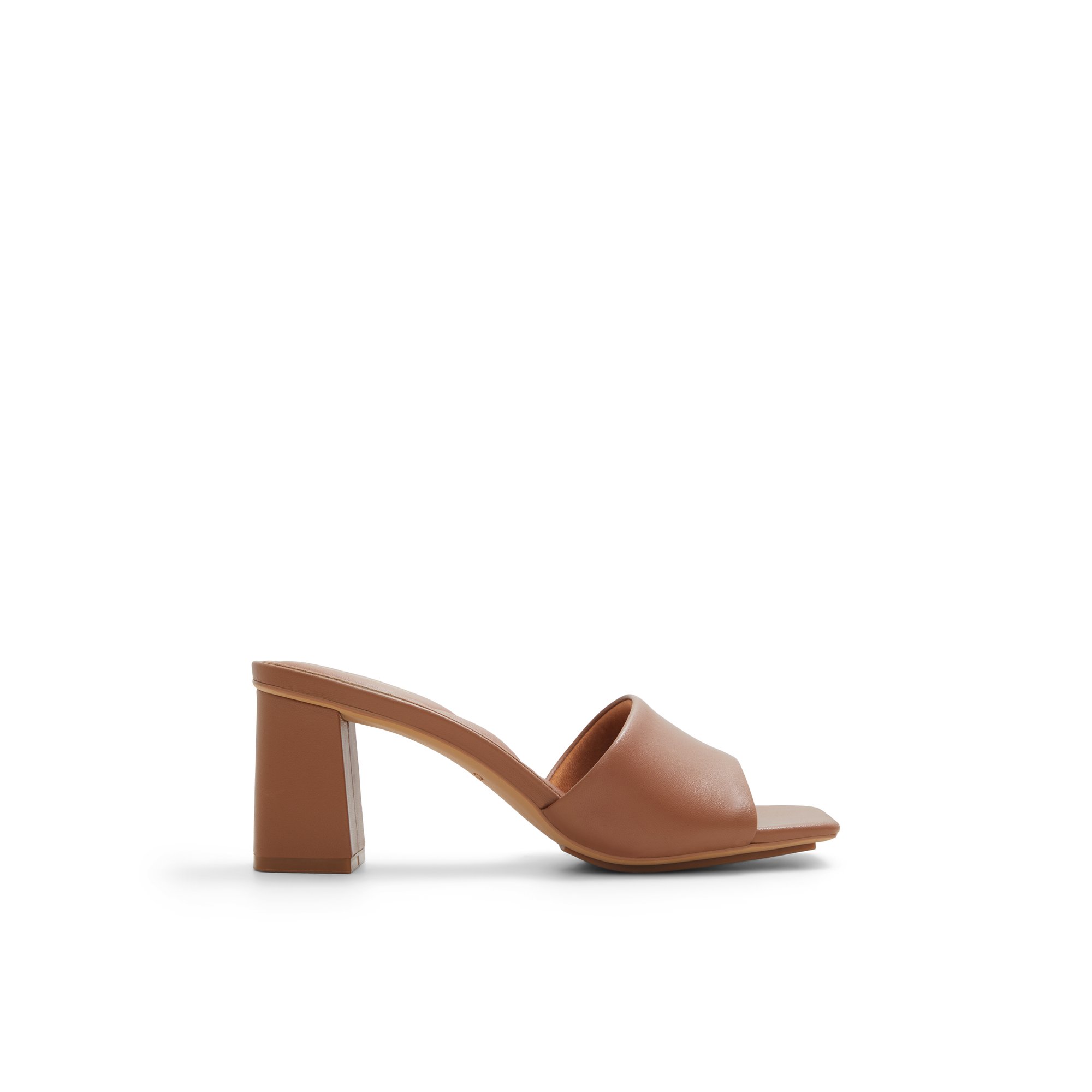 Aldo Women's Vidish Slip-on Block-heel Dress Sandals In Brown