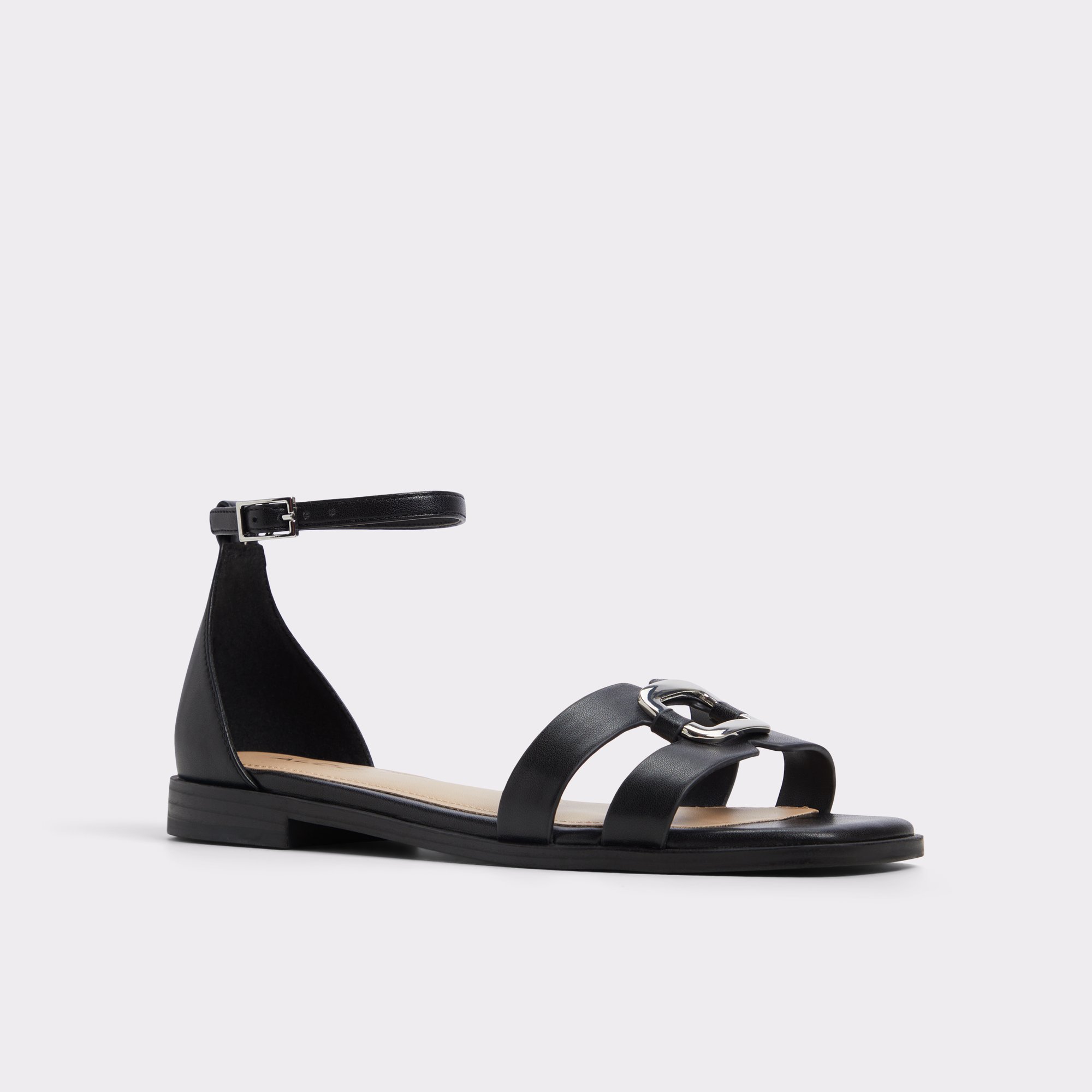 Vok Noir Femmes Sandale à lanières | ALDO Canada