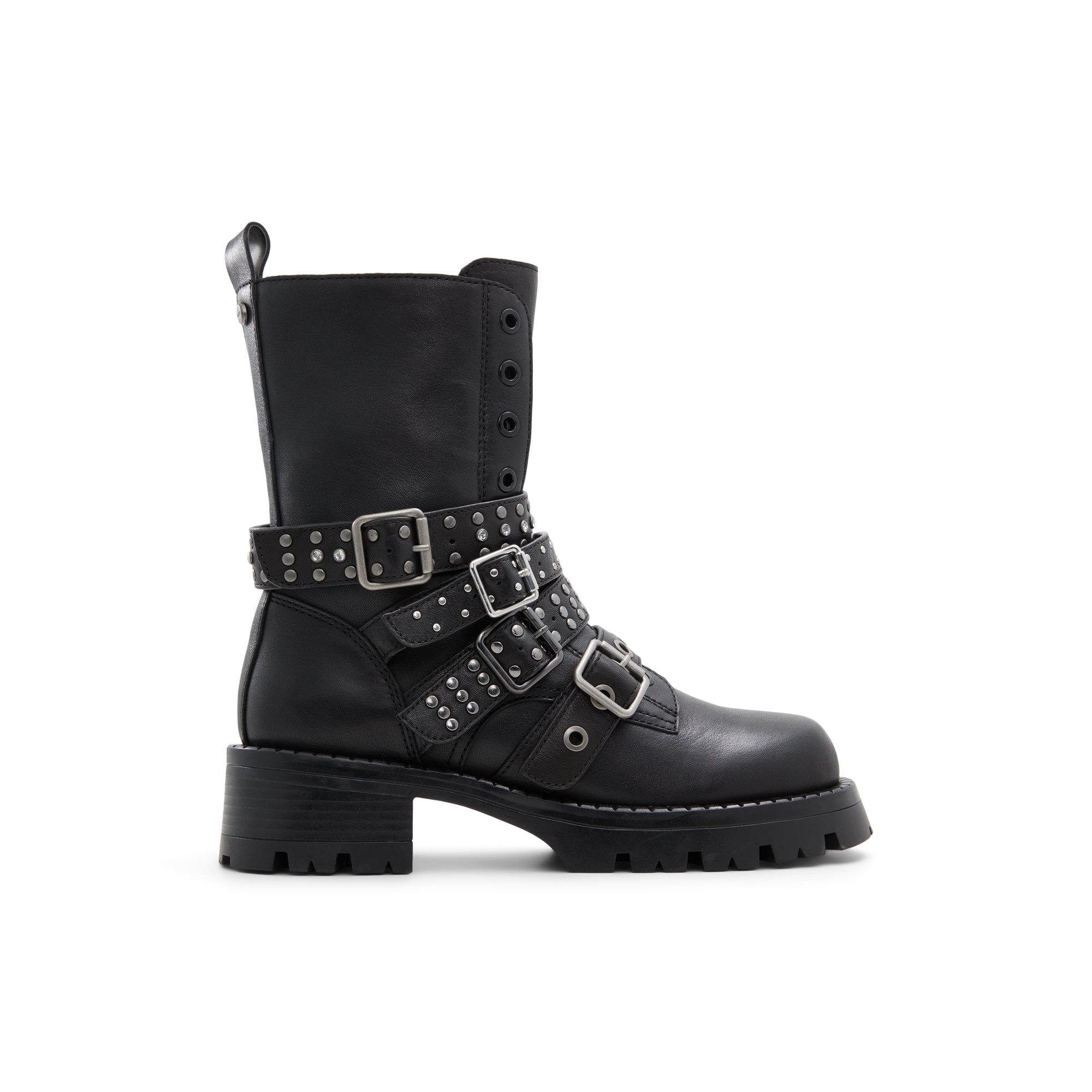 ALDO Vortexia - Women's Combat Boot - Black, Size 6.5