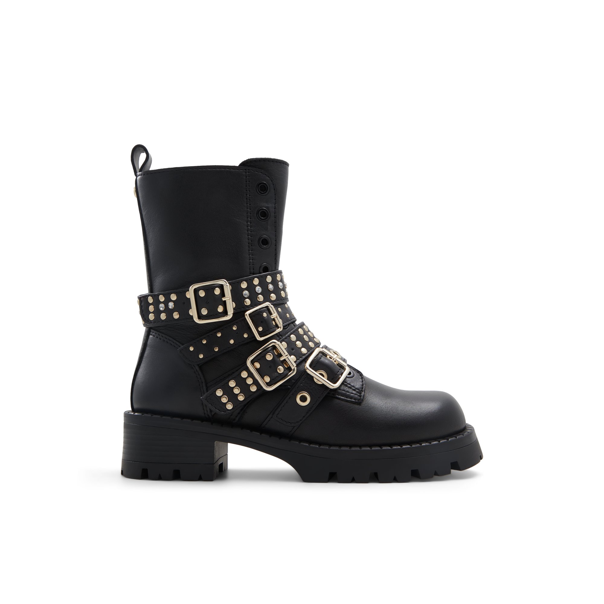 ALDO Vortexia - Women's Combat Boot - Black, Size 8.5
