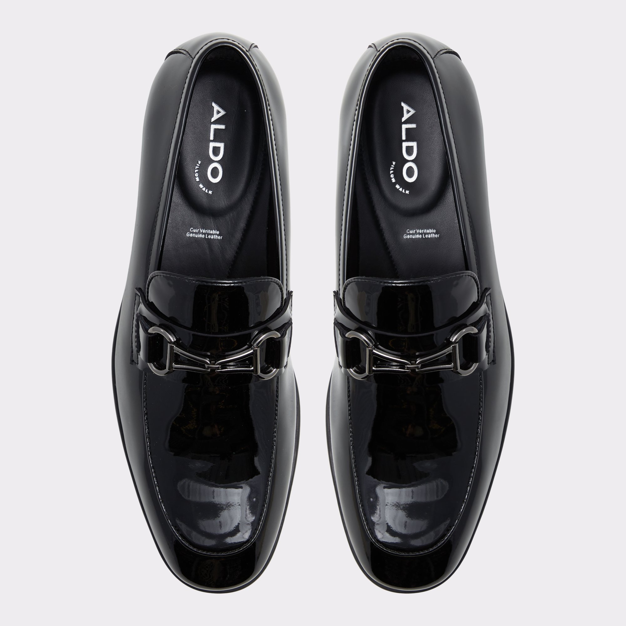 Walters Black Leather Patent Men's Loafers & Slip-Ons | ALDO Canada