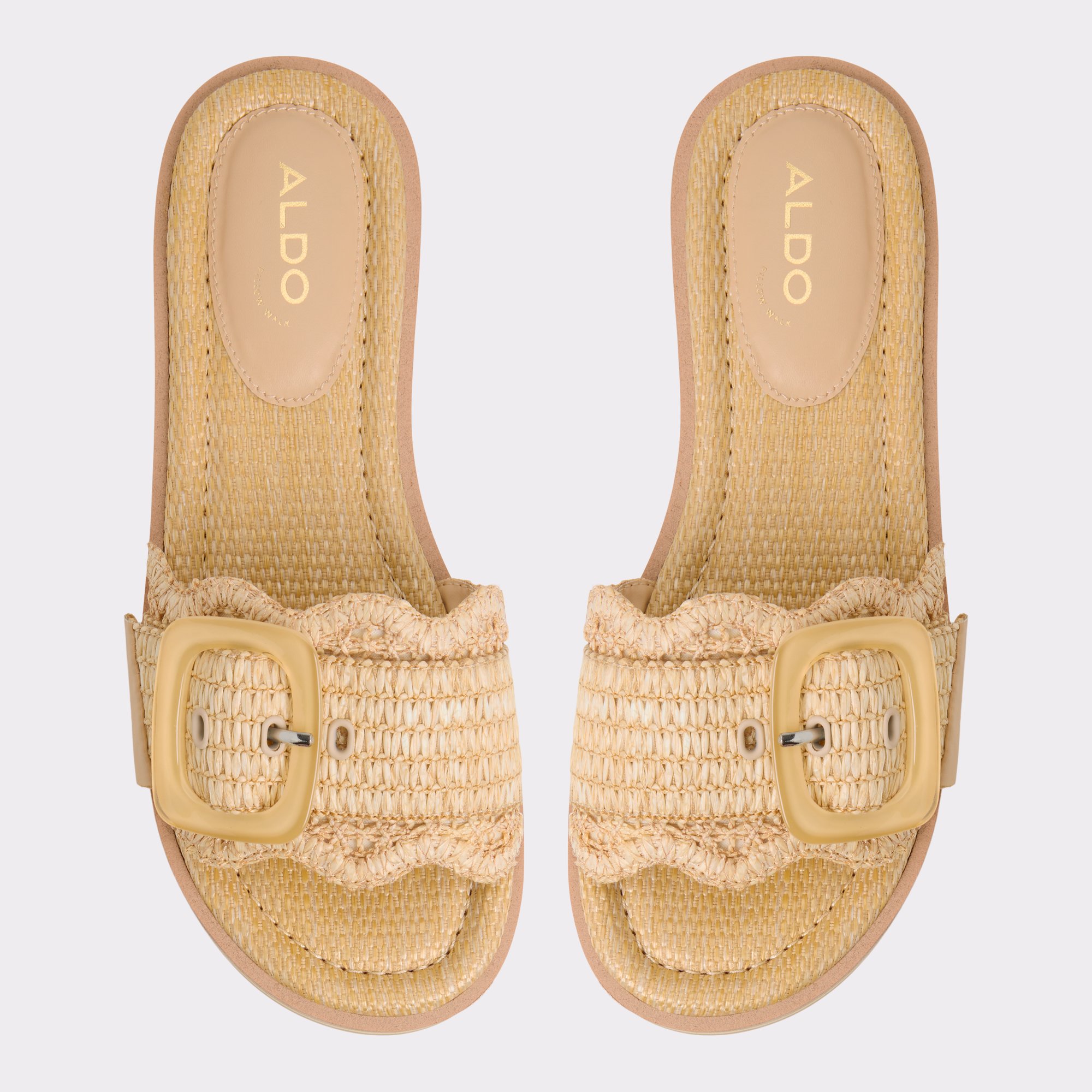 Wavynelly Beige Clair Femmes Sandales plateformes et compensées | ALDO Canada