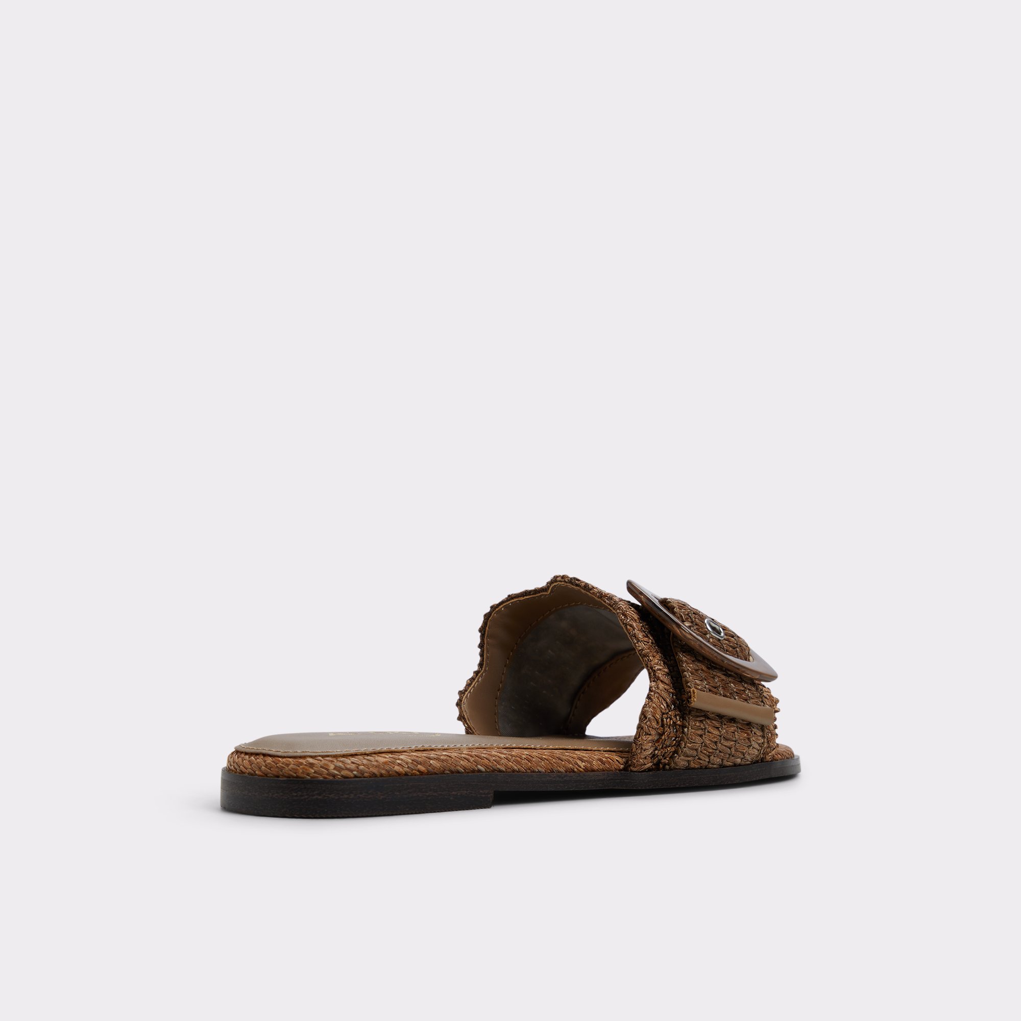 Wavysally Marron Clair Femmes Sandales à talon plat | ALDO Canada