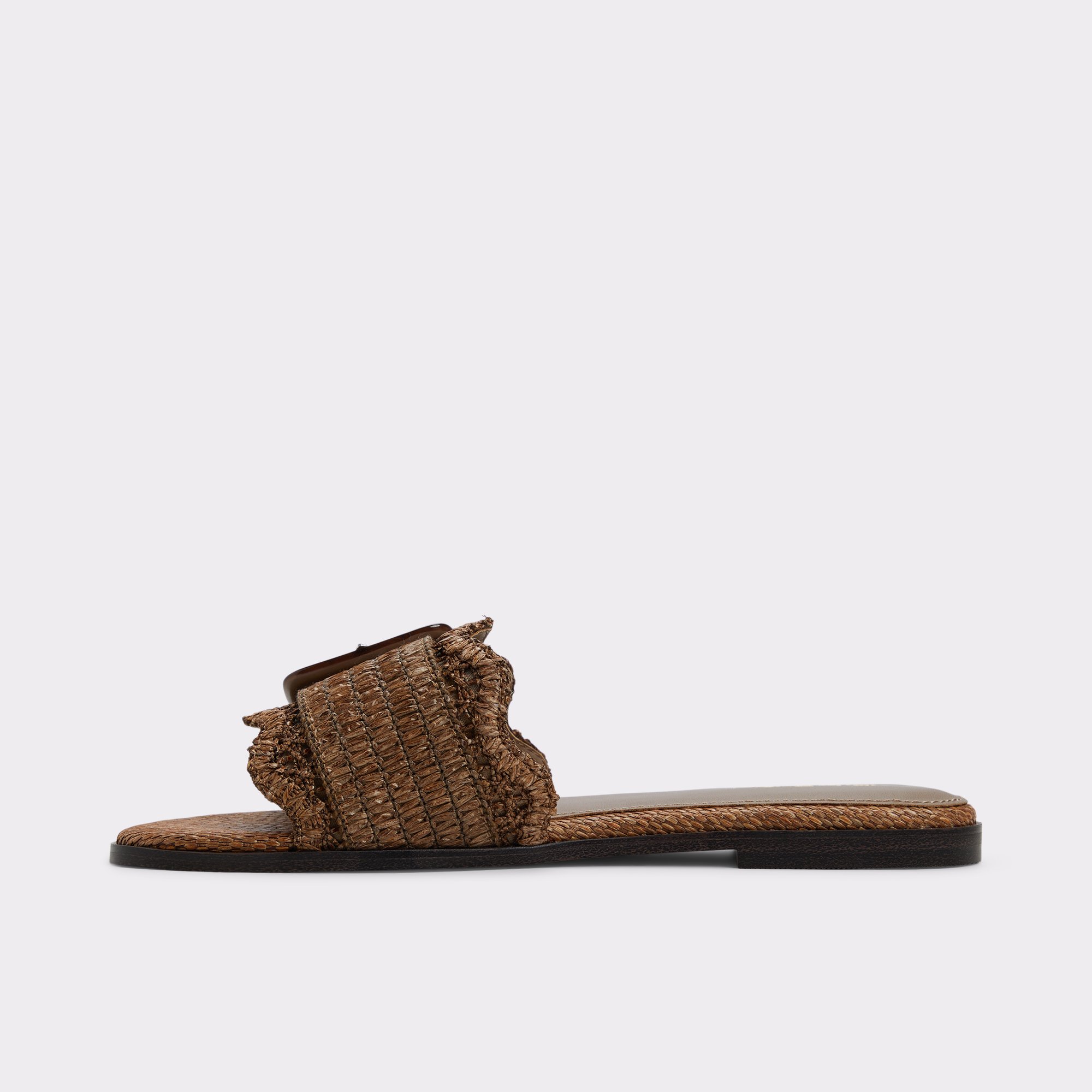 Wavysally Marron Clair Femmes Sandales à talon plat | ALDO Canada