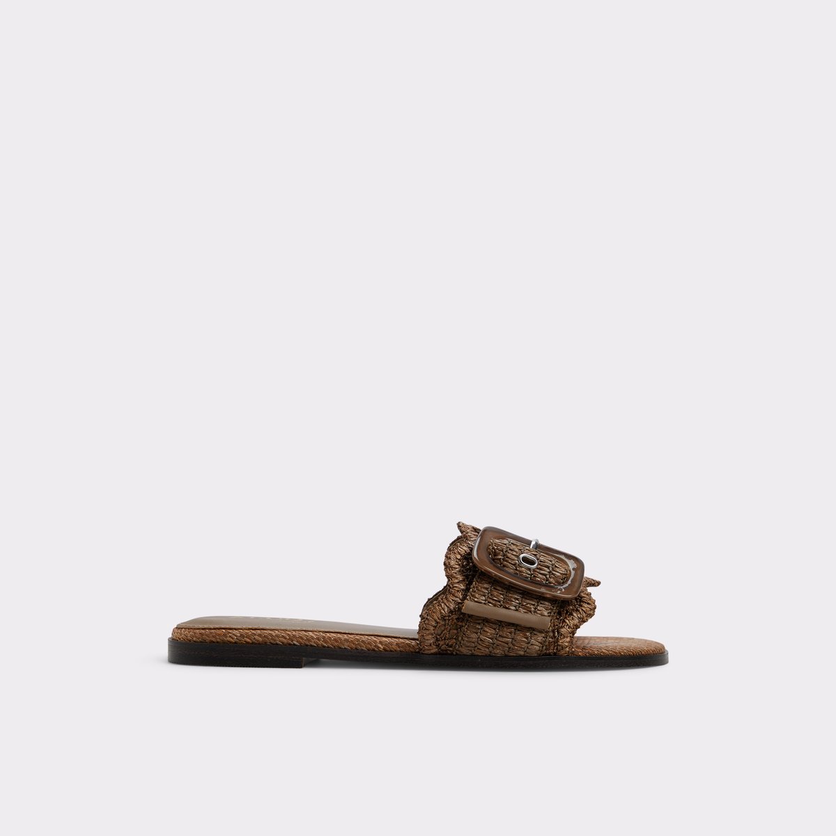 Wavysally Marron Clair Femmes Sandales à talon plat | ALDO Canada