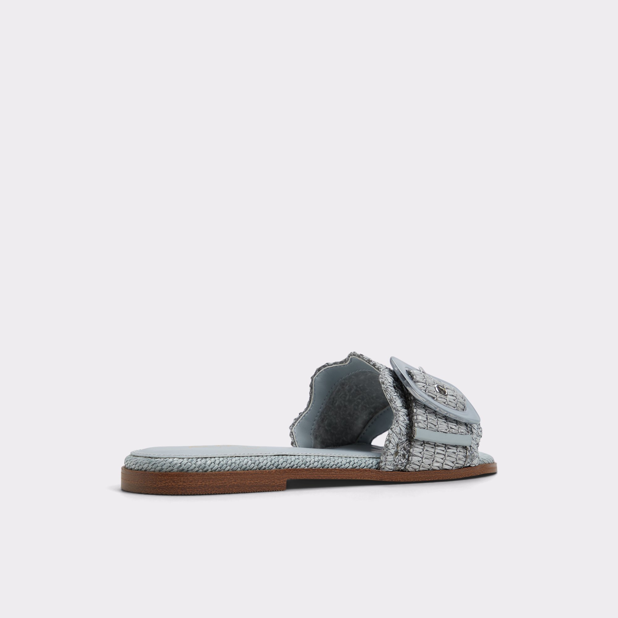 Wavysally Autre Bleu Femmes Sandales à talon plat | ALDO Canada