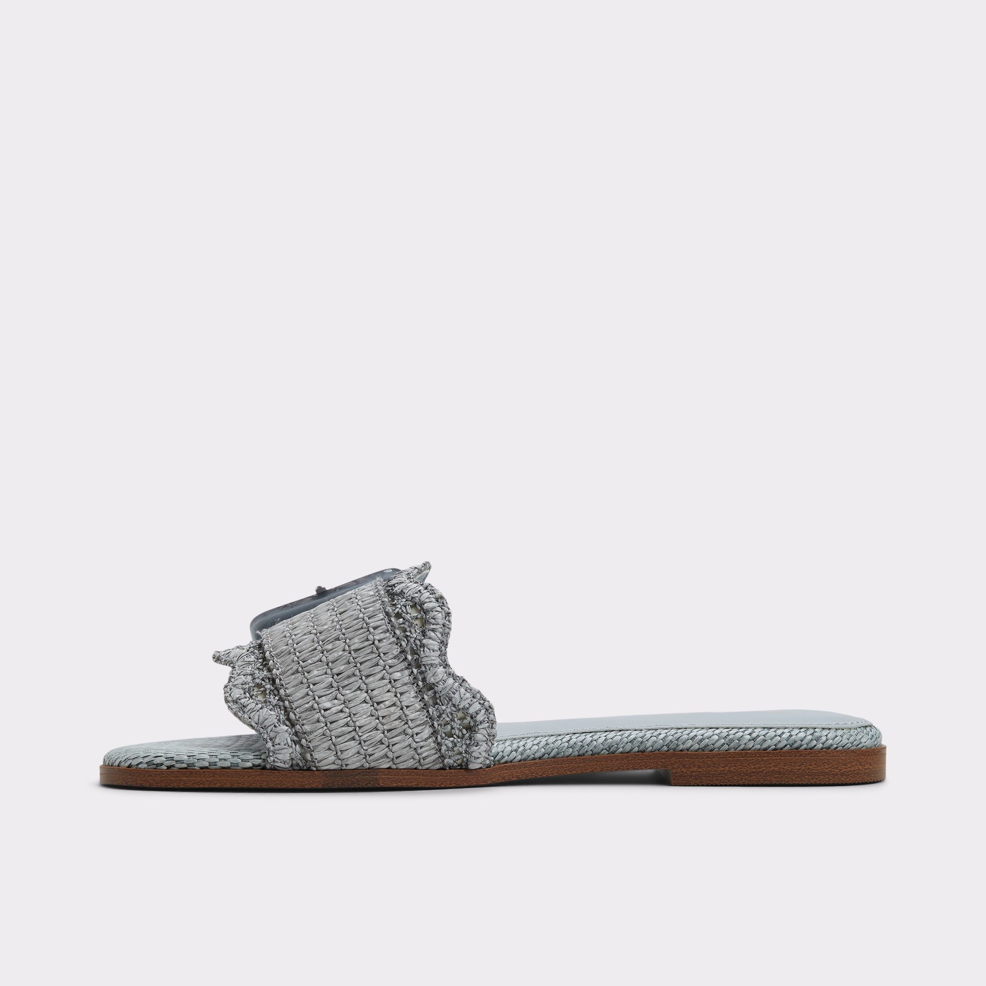 Wavysally Autre Bleu Femmes Sandales à talon plat | ALDO Canada