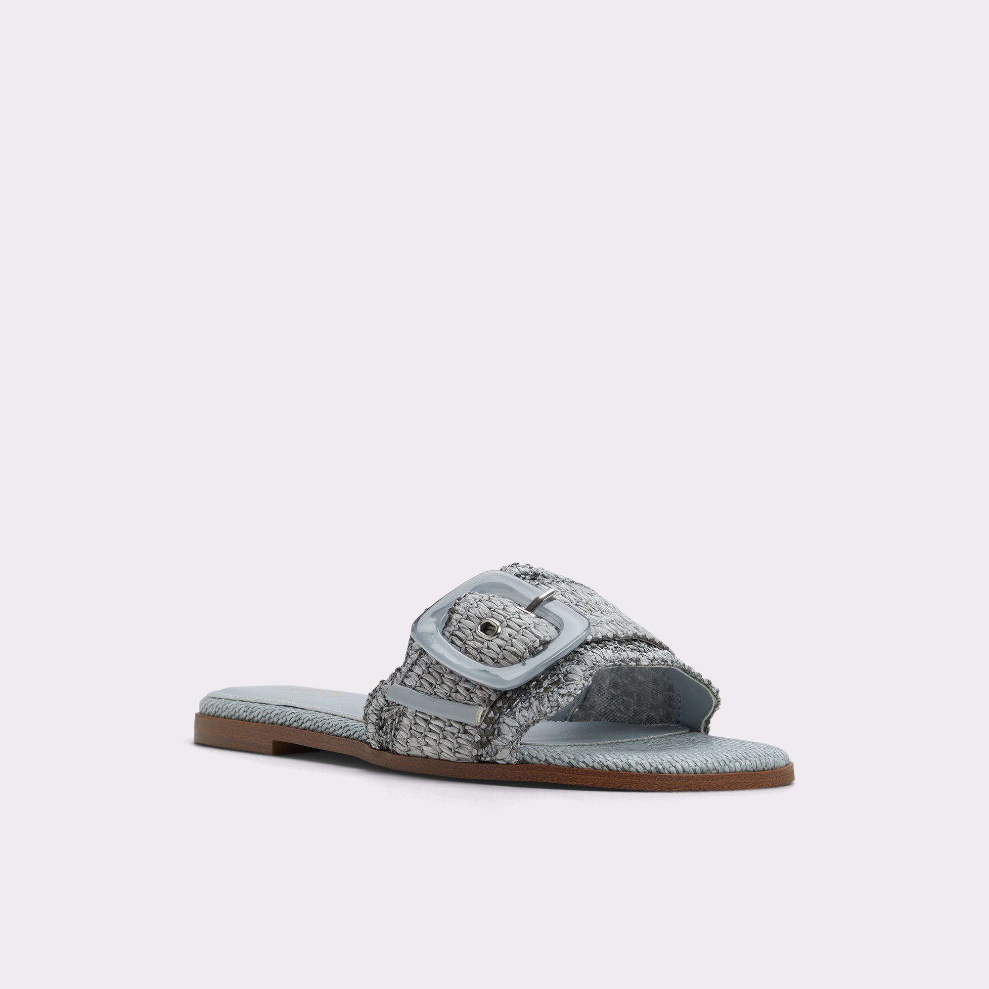 Wavysally Autre Bleu Femmes Sandales à talon plat | ALDO Canada