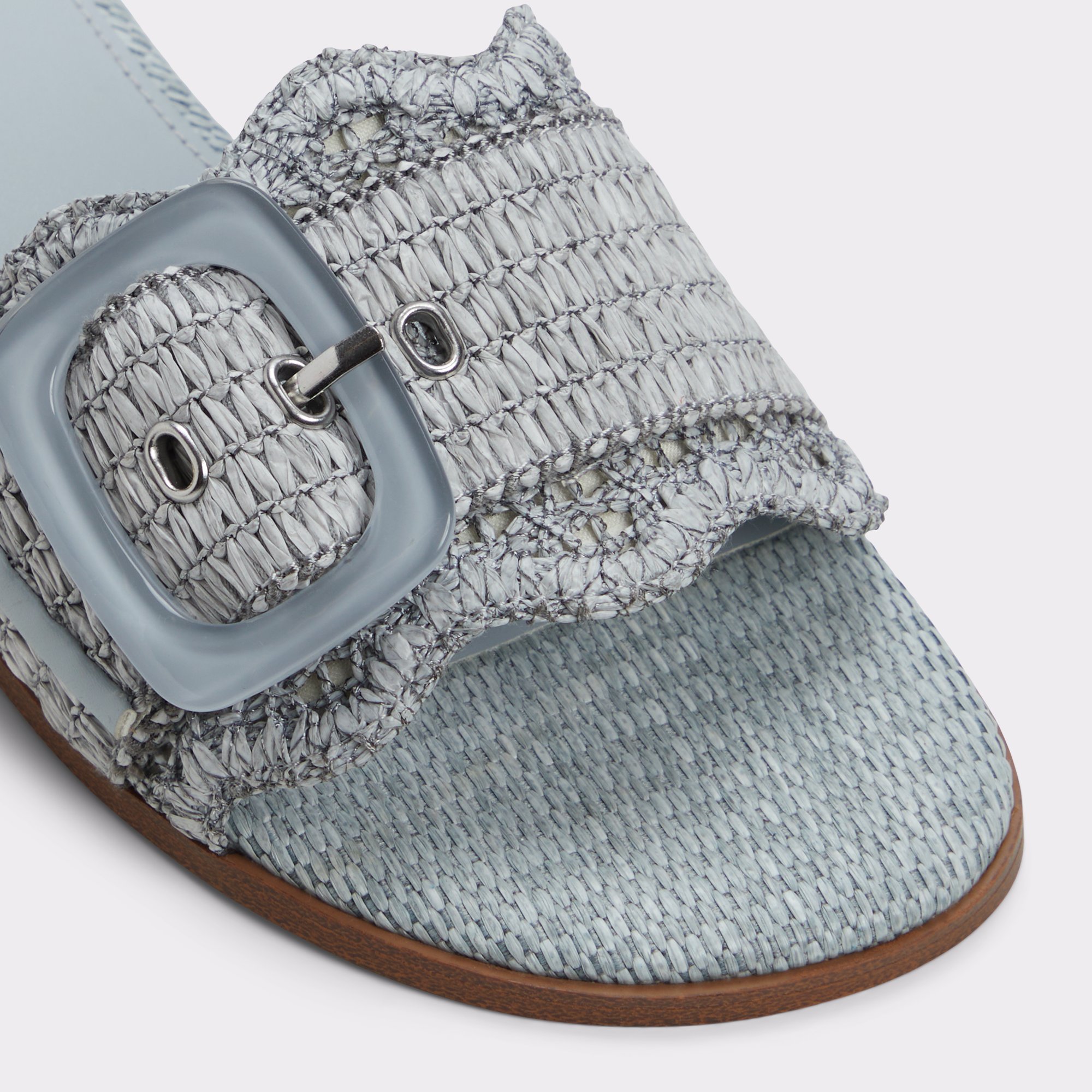 Wavysally Autre Bleu Femmes Sandales à talon plat | ALDO Canada