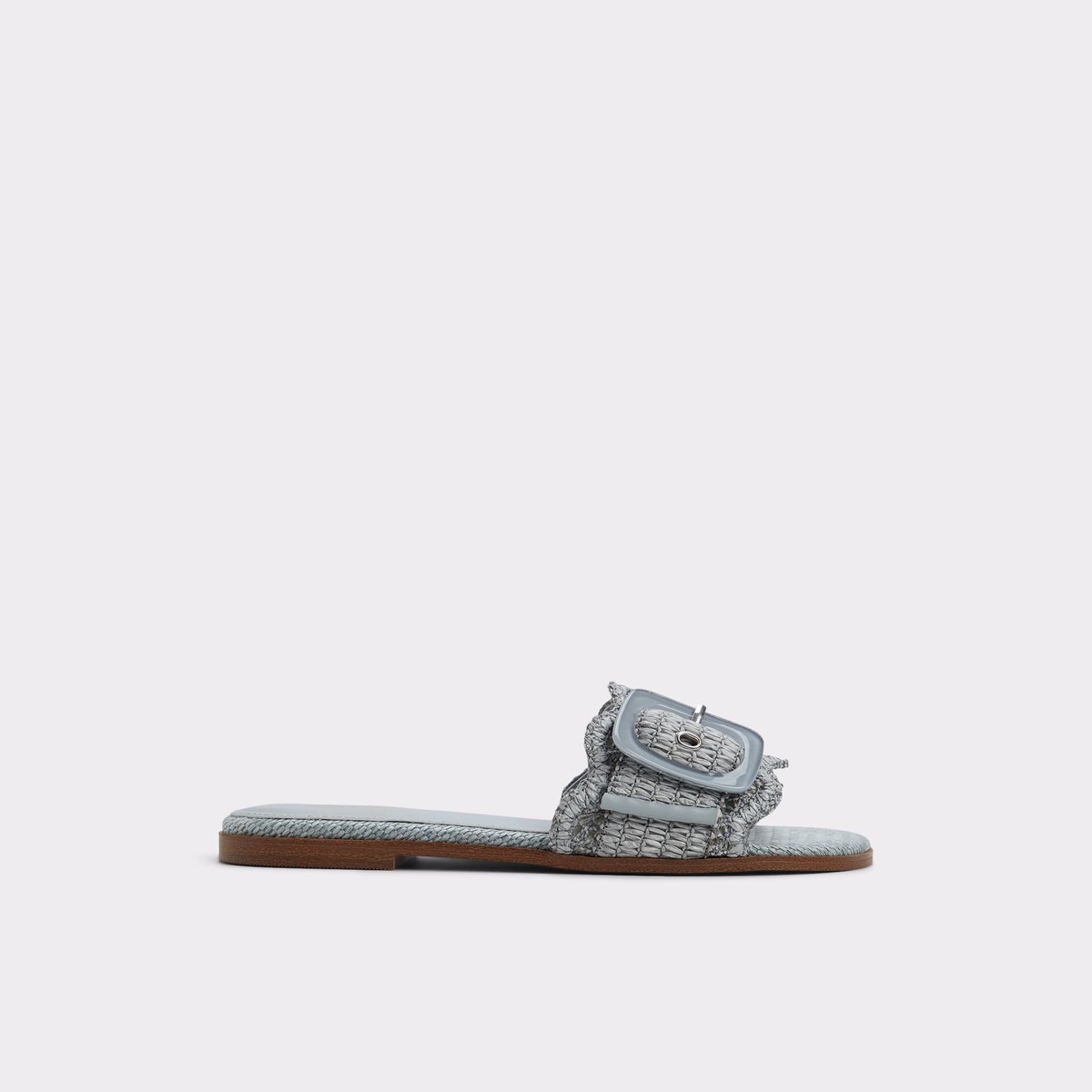 Wavysally Autre Bleu Femmes Sandales à talon plat | ALDO Canada
