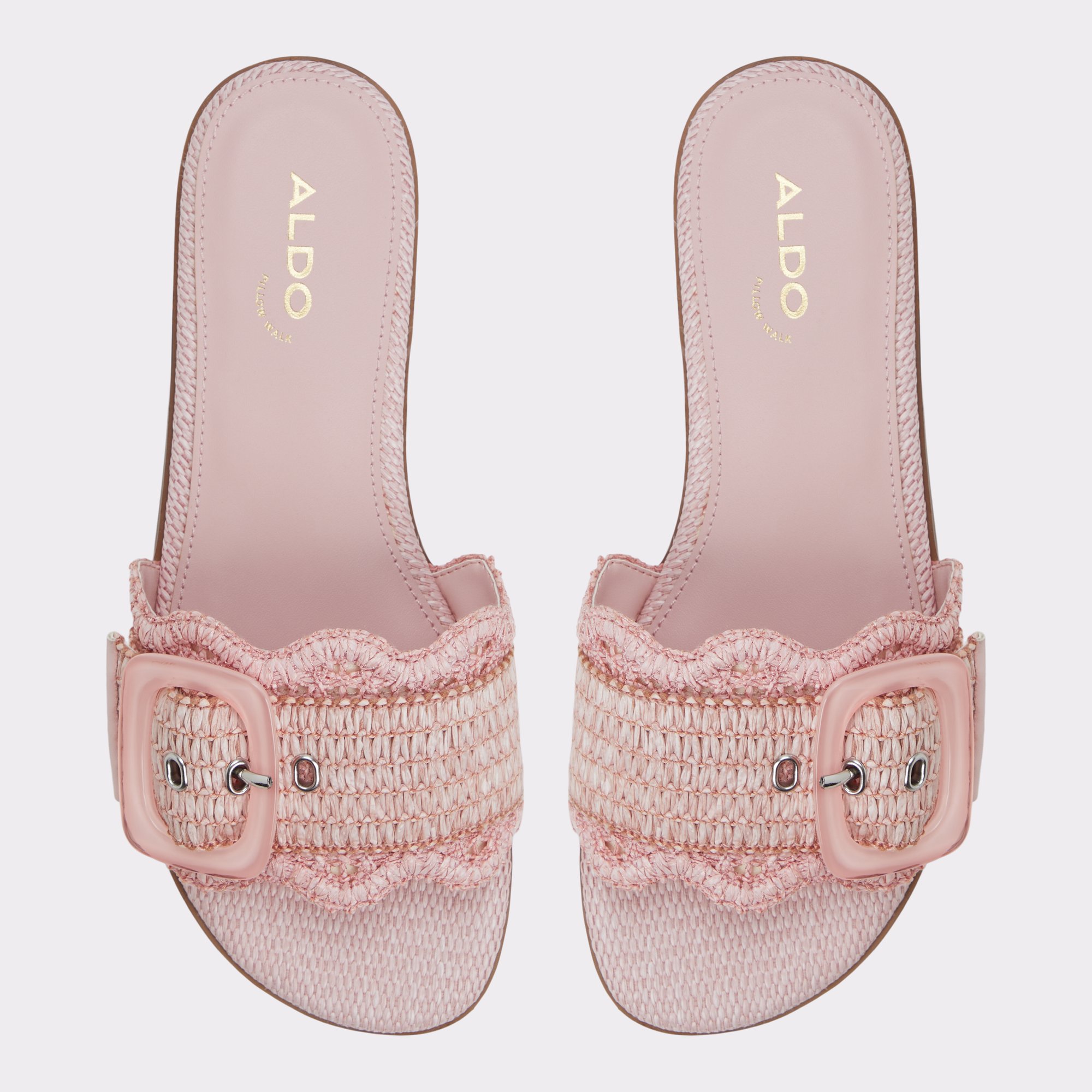 Wavysally Autre Rose Femmes Sandales à talon plat | ALDO Canada
