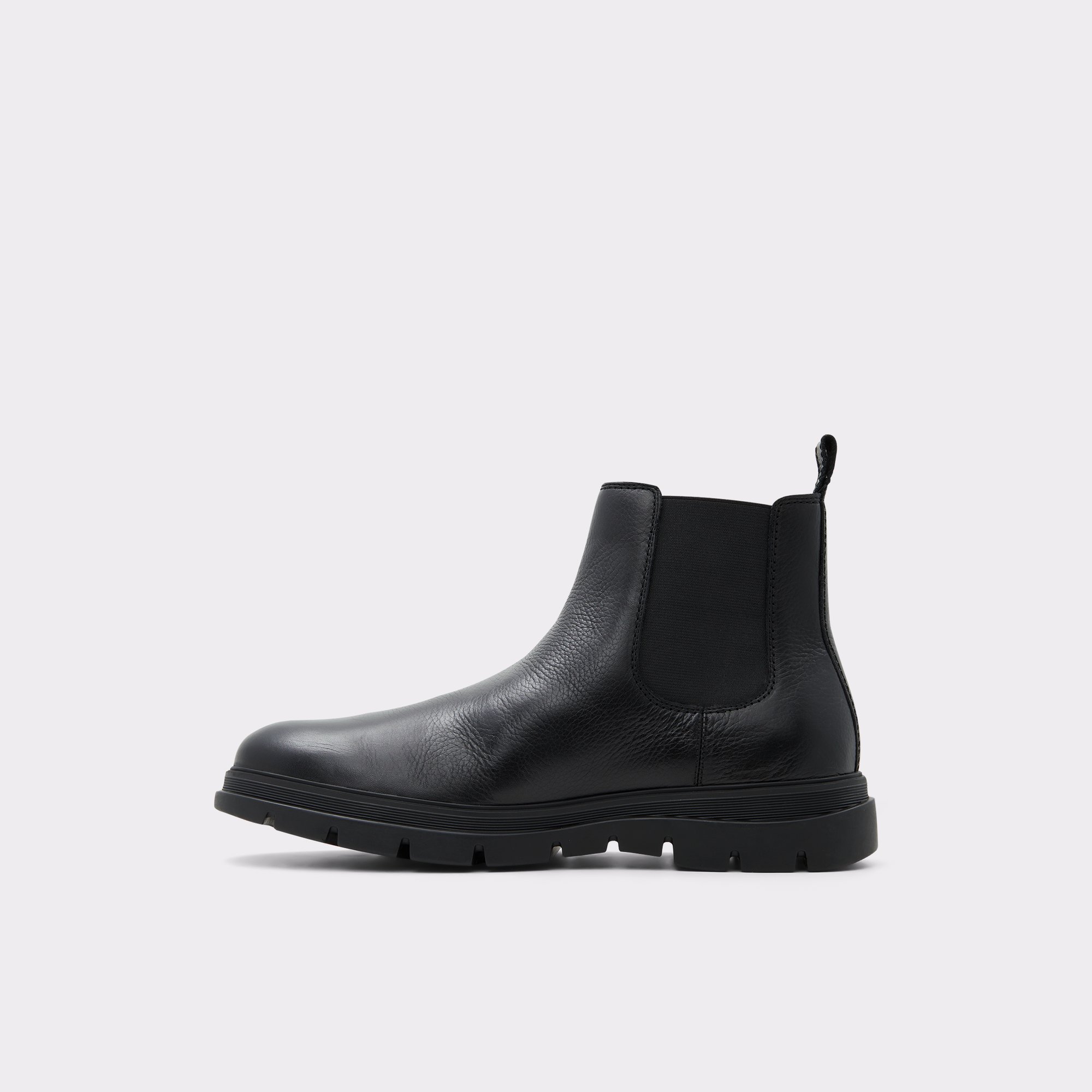 nuttet han vandfald Weannon Black Leather Pebble Men's Chelsea Boots | ALDO US