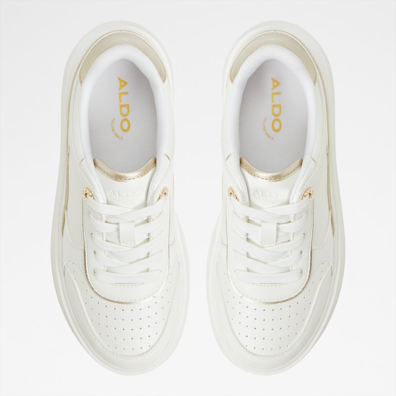 whallian zapatos deportivo de mujer-blanco_6white