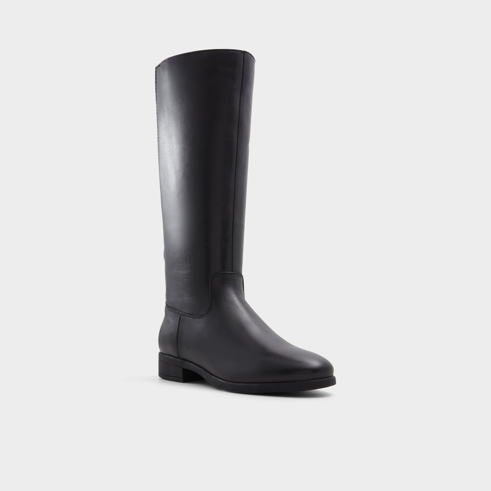 【追跡あり!】ALDO Wicoenitall-wc レザー カップソール ブーツ Wicoenitall Black Women's Tall Boots | ALDO US