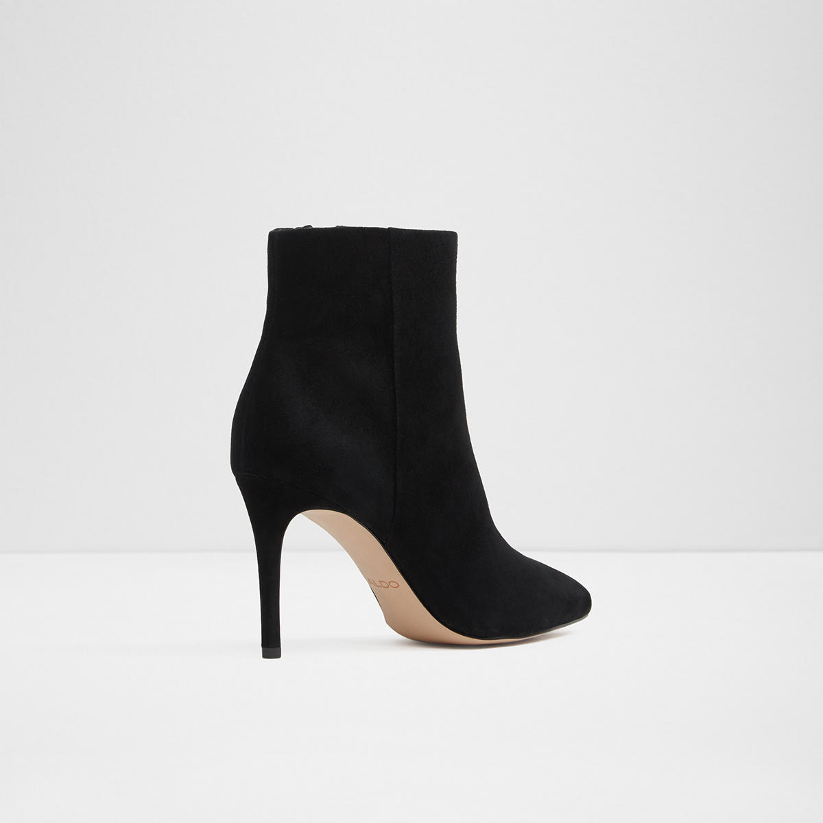 Wiema Black Leather Suede Women's Boots 