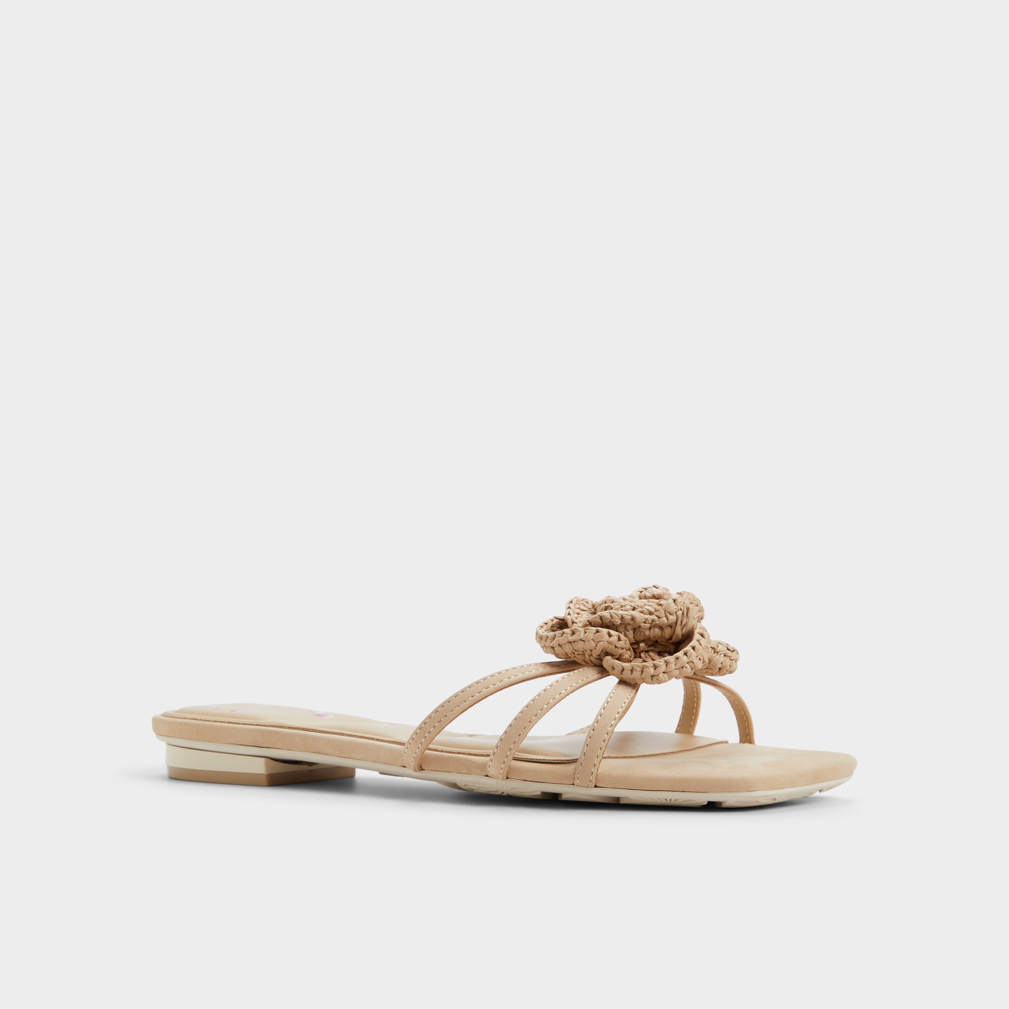 【ALDO】ナチュラル☆Wildblossom☆可愛いお花・ヒールサンダル Wildblossom Sand Women's Heeled sandals | ALDO US