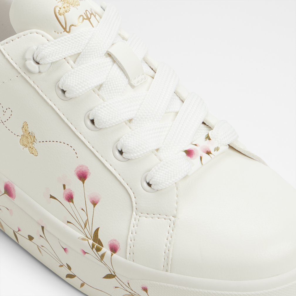【ALDO】フローラル・花柄 Wildflowers レースアップスニーカー Wildflowers Multi Women's Low top sneakers | ALDO US
