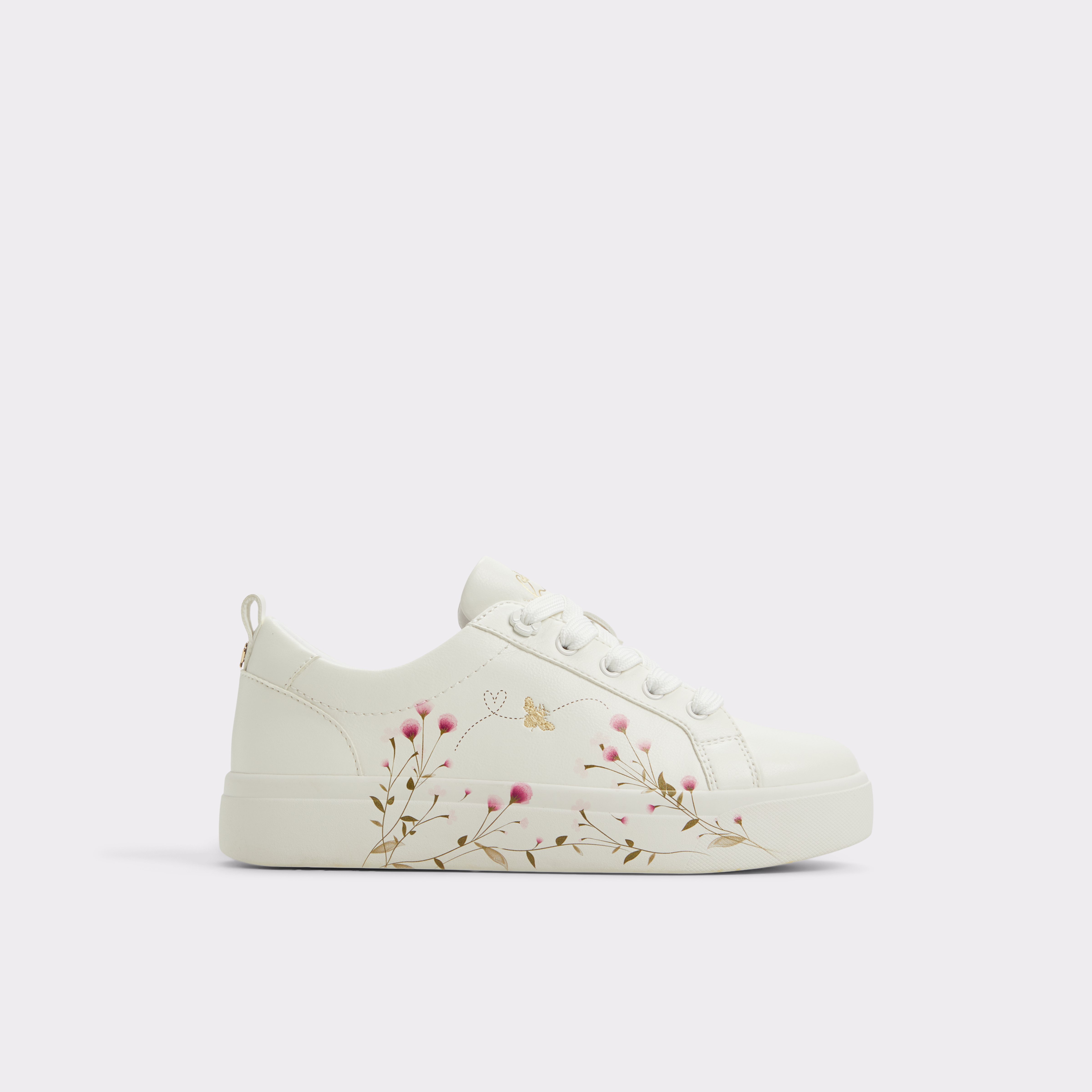 【ALDO】フローラル・花柄 Wildflowers レースアップスニーカー Wildflowers Multi Women's Low top sneakers | ALDO US