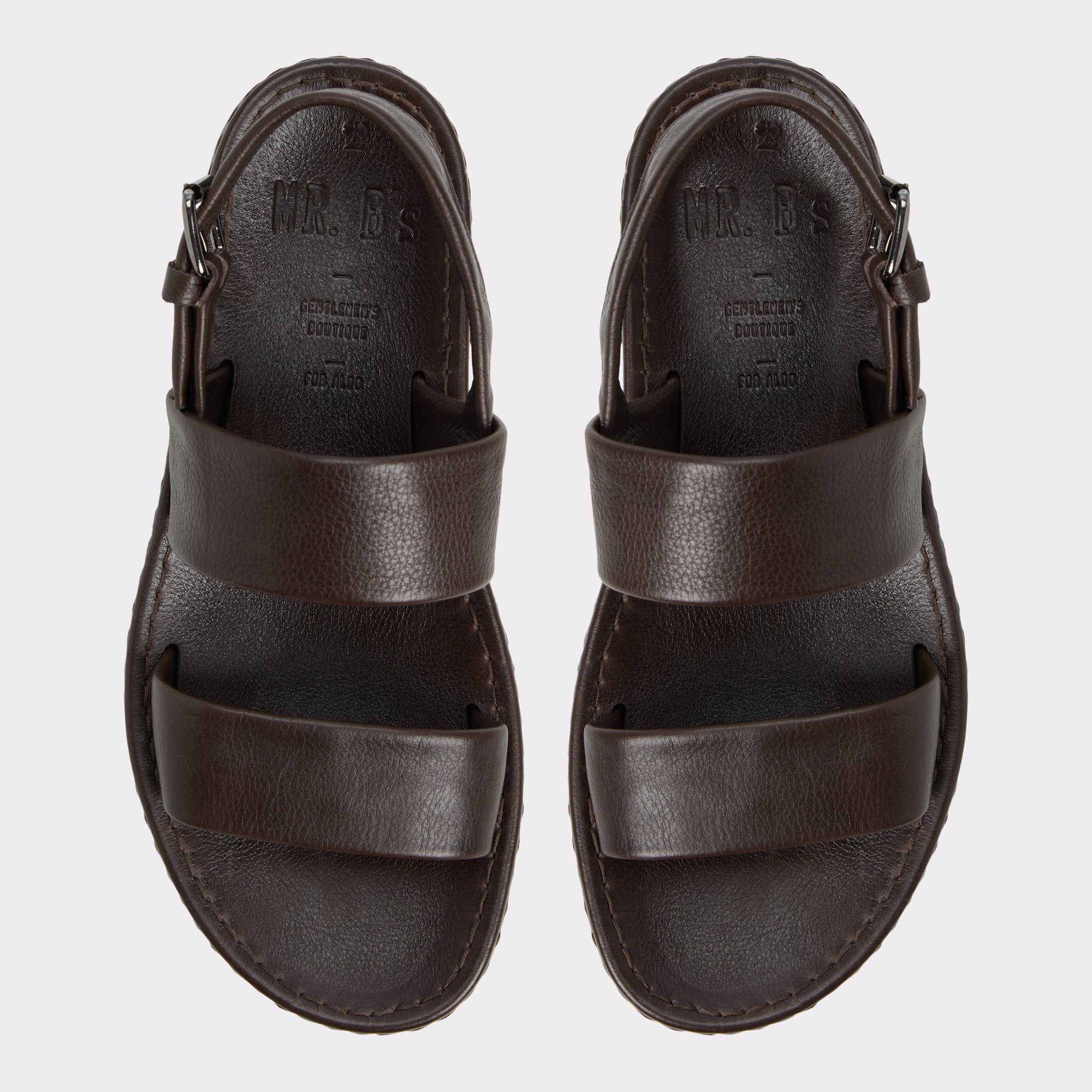 歩きやすい☆レザー【ALDO Men’s】Wiley ストラップサンダル Wiley Dark Brown Men's Sandals & Slides | ALDO US