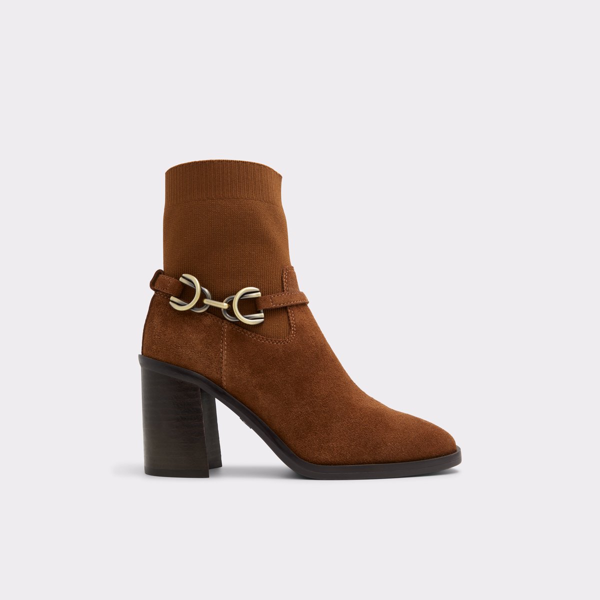 Wylaclya Dark Brown Women's Ankle Boots | ALDO Canada