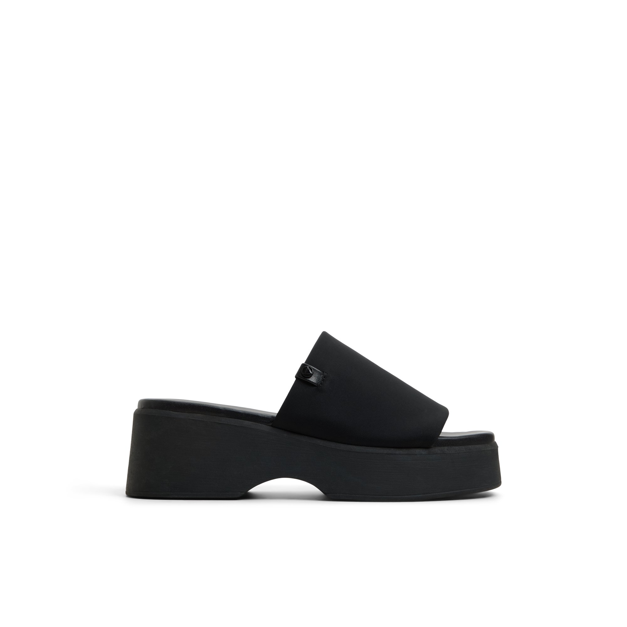 ALDO Yassa - Women's Wedge Sandals - Black, Size 7.5