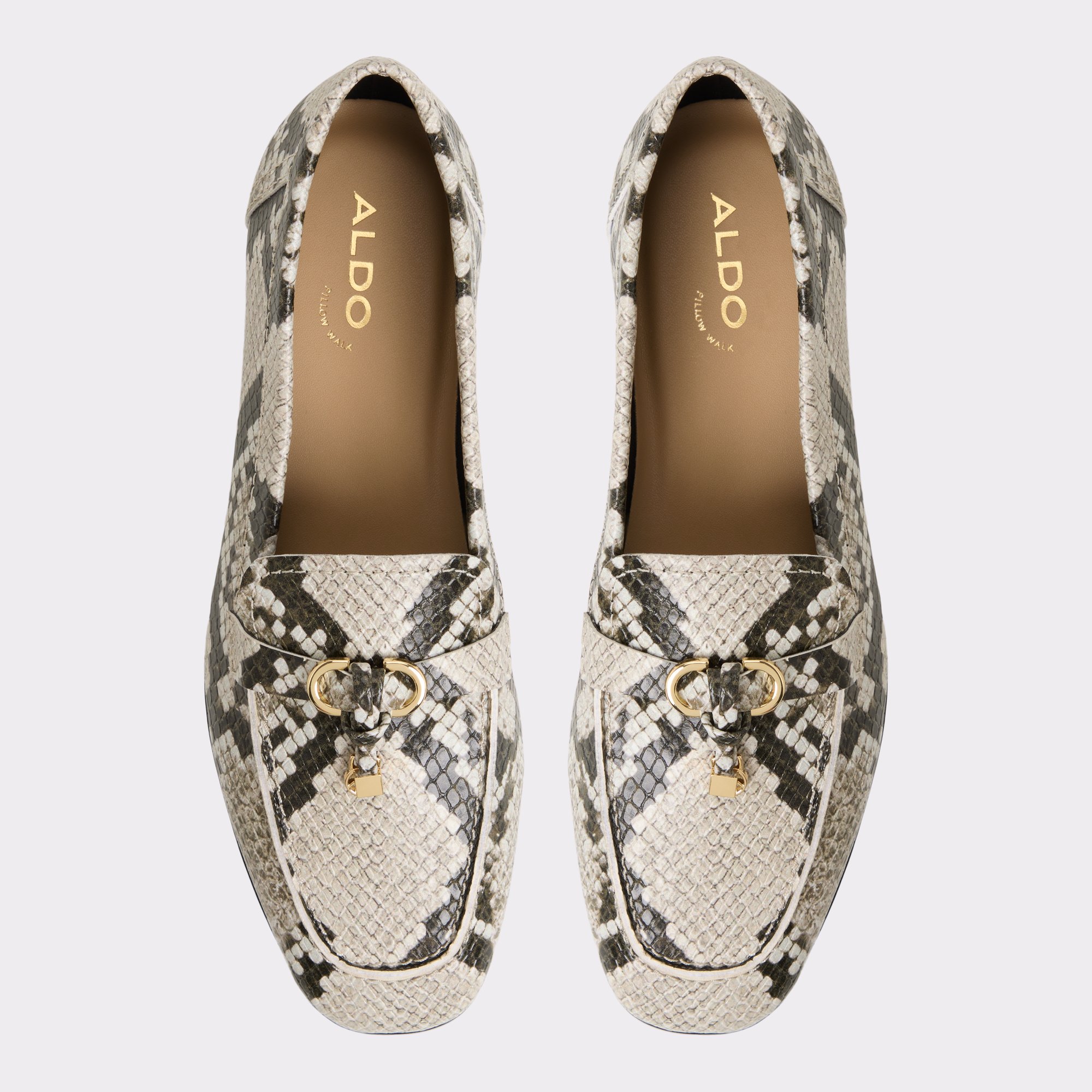 Ybilide White/Black Women's Loafers & Oxfords | ALDO US