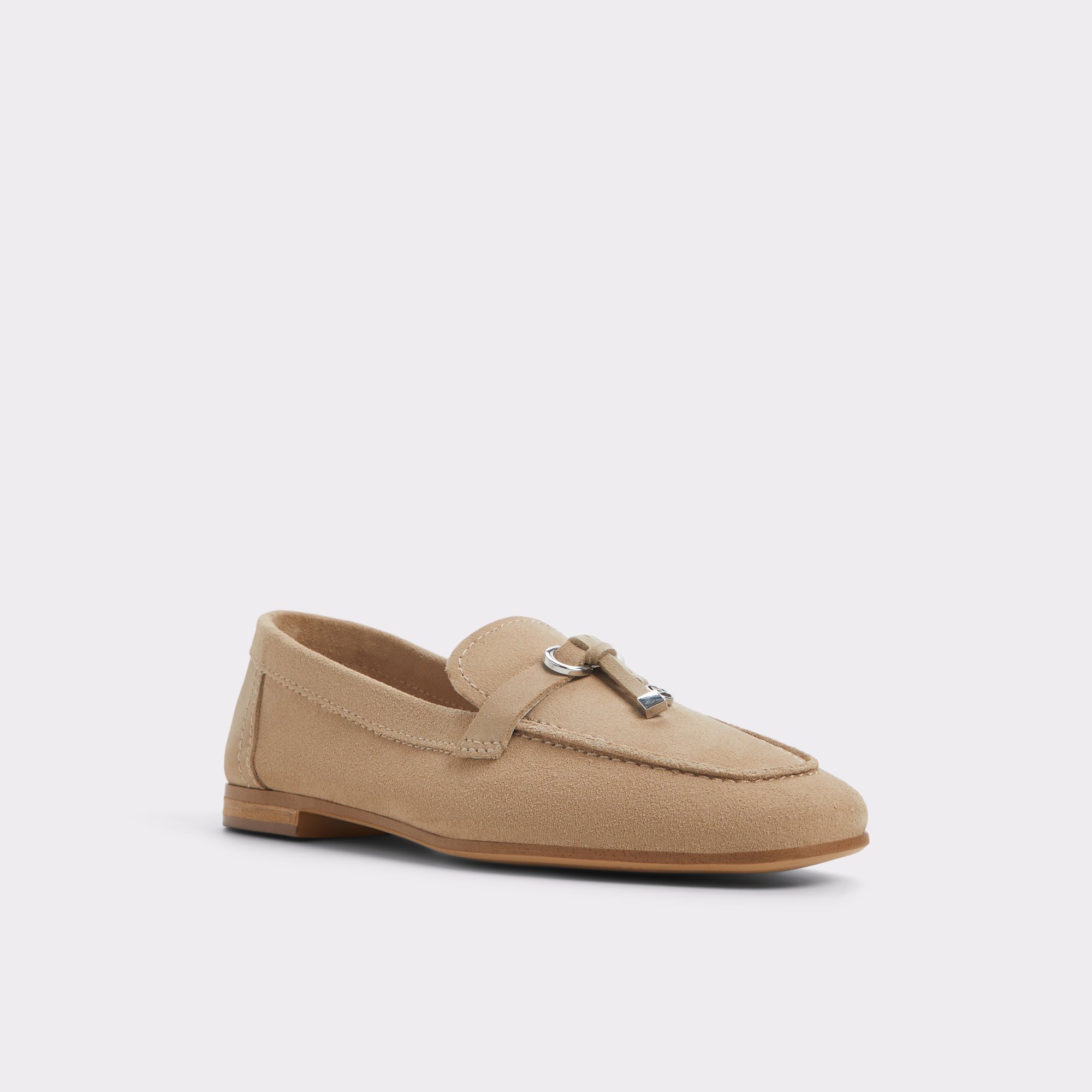 Ybilide Medium Beige Women's Loafers & Oxfords | ALDO Canada