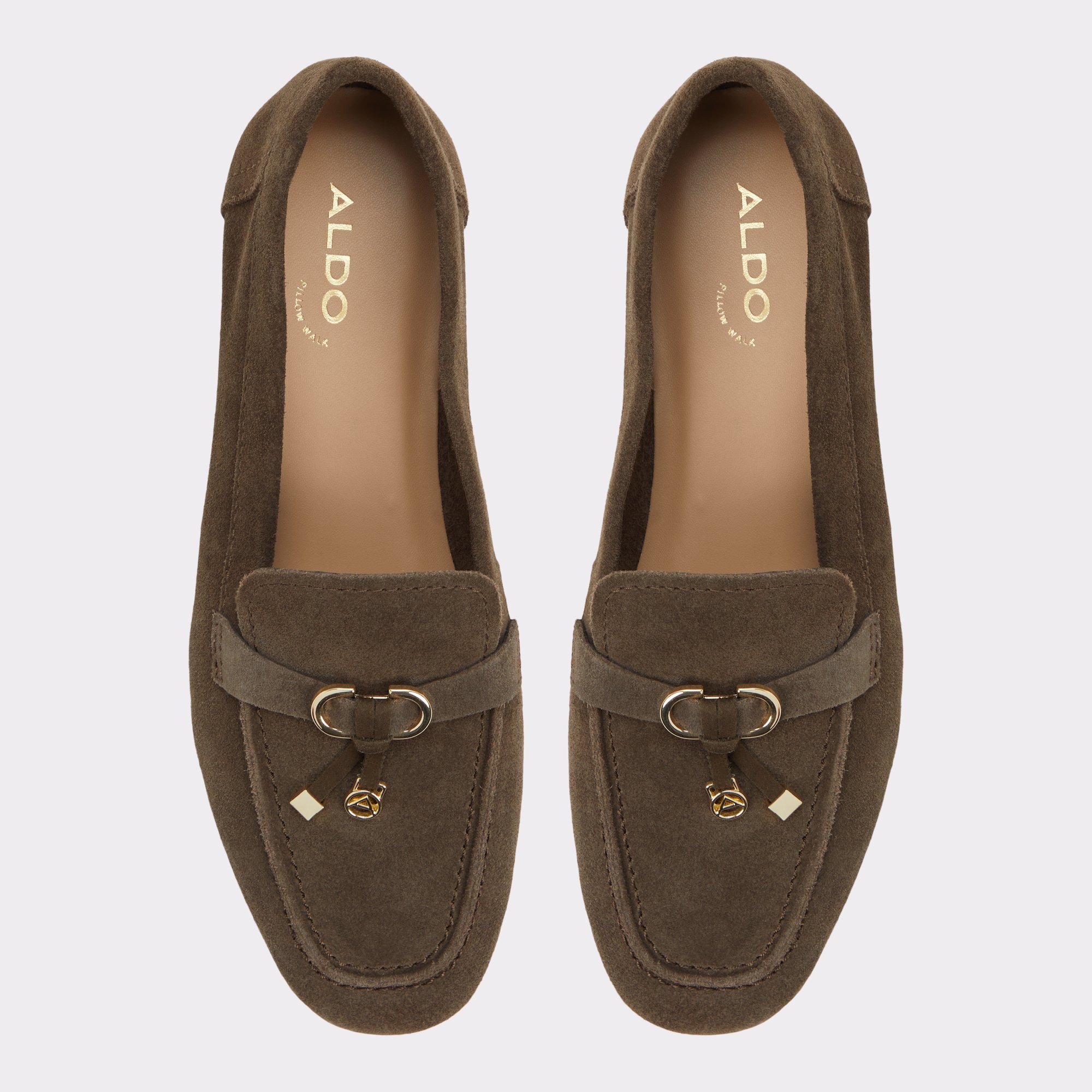 Ybilide Dark Green Women's Loafers & Oxfords | ALDO Canada