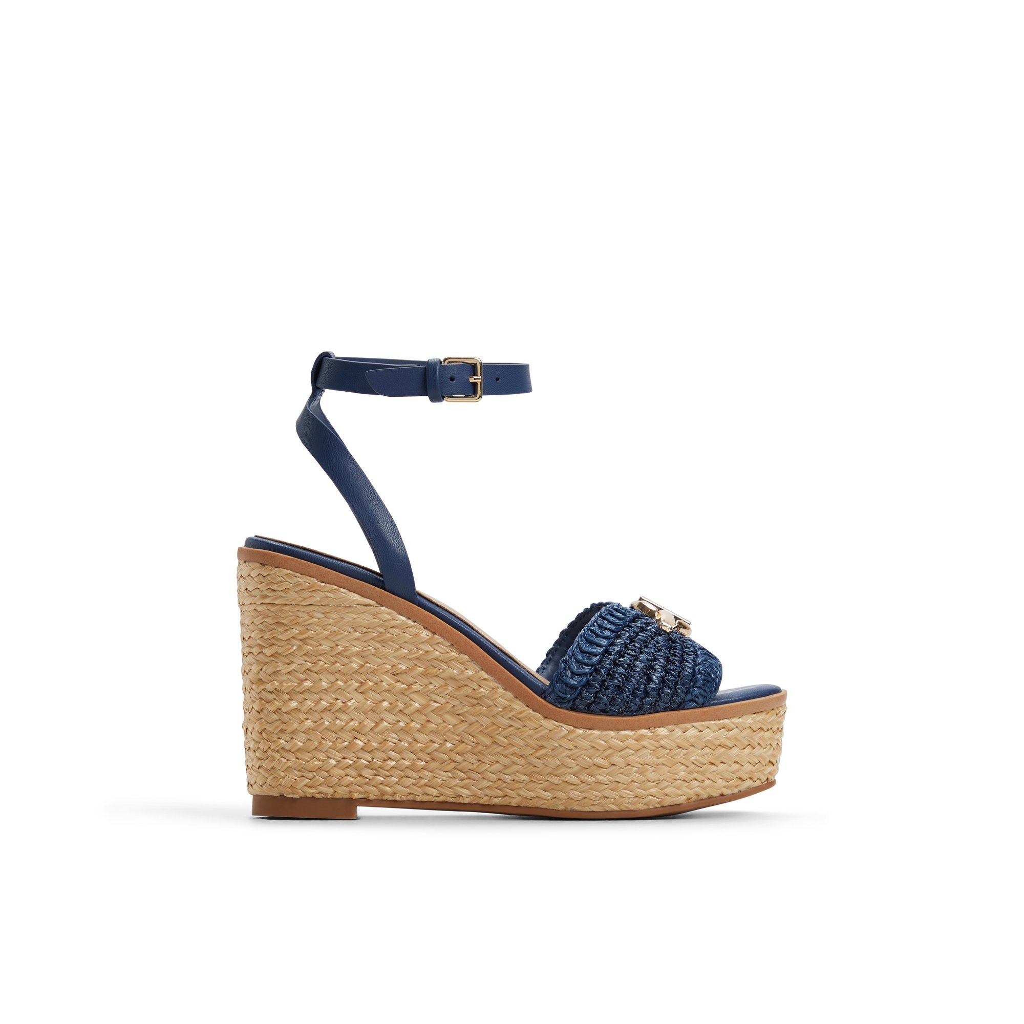 ALDO Ybylin - Women's Platform Sandal Sandals - Blue, Size 6.5