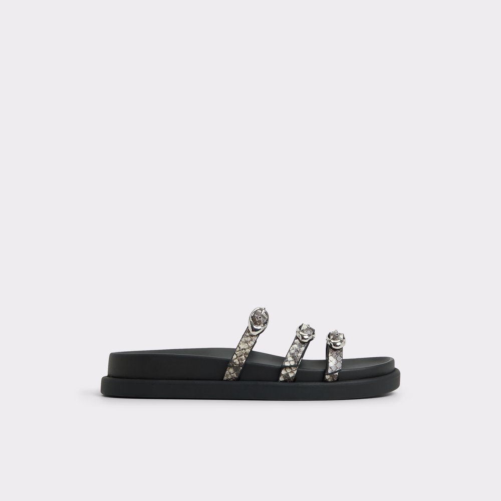 新作登場★【ALDO】Treschic ジェリー フラット シューズ Treschic Beige Women's Jelly Sandals & Flip Flops | ALDO US