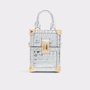 スネーク オーストリッチ柄【ALDO】トップハンドルバッグ ALDO☆ スネーク＆オーストリッチ柄・トップハンドルバッグ
