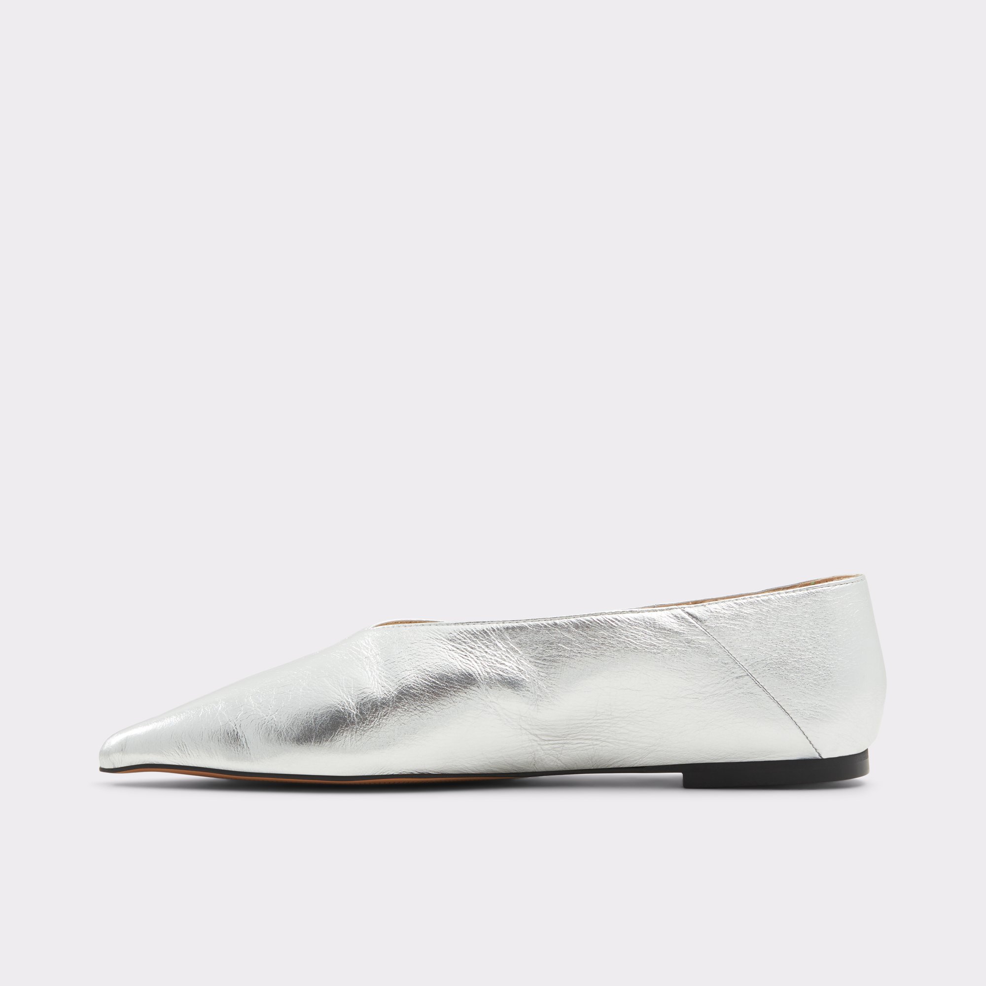 Zolissa Silver Women's Ballet Flats | ALDO Canada