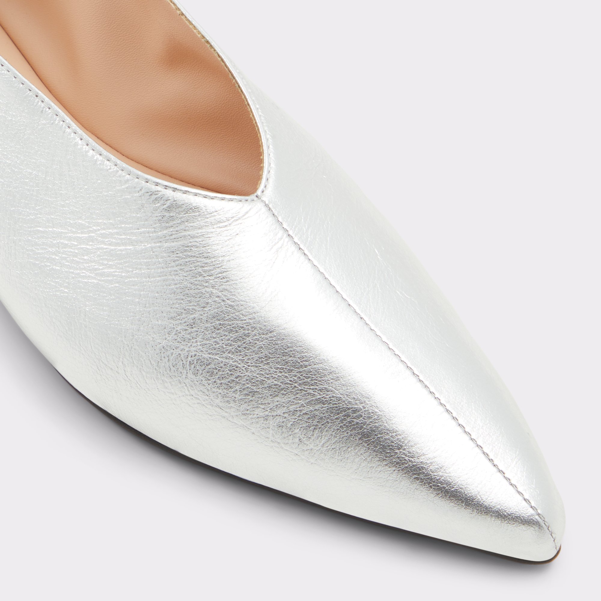 Zolissa Silver Women's Ballet Flats | ALDO Canada