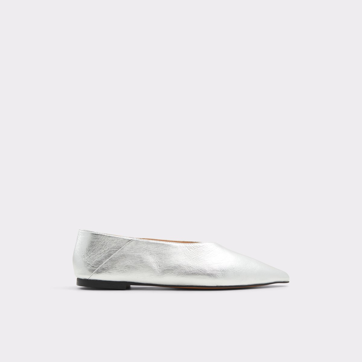 Zolissa Silver Women's Ballet Flats | ALDO Canada