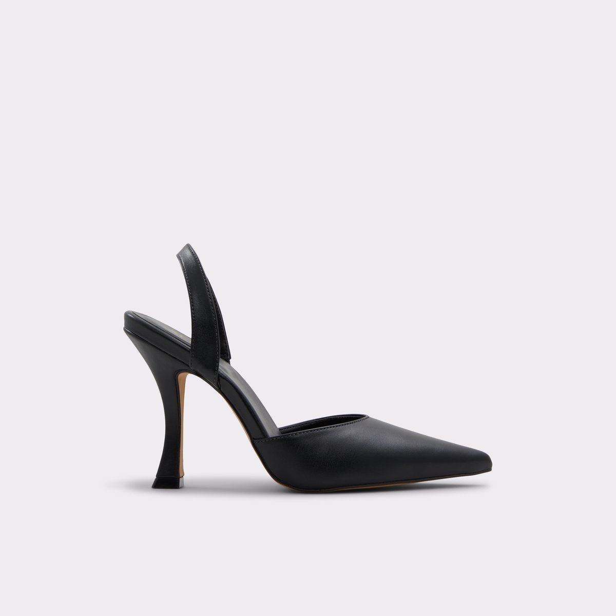 Zuella Black Synthetic Smooth Women's Strappy Heels